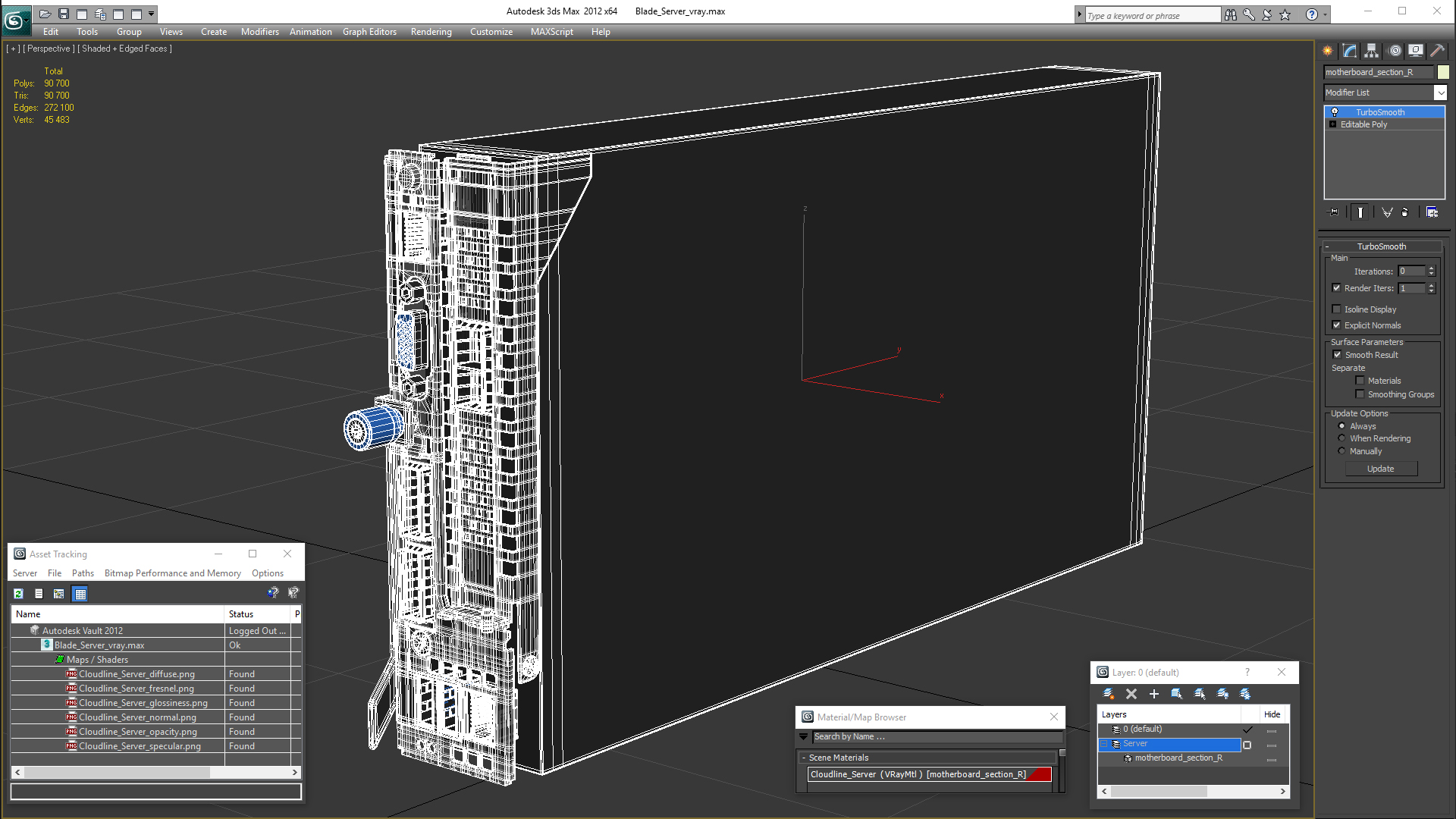 Blade Server 3D