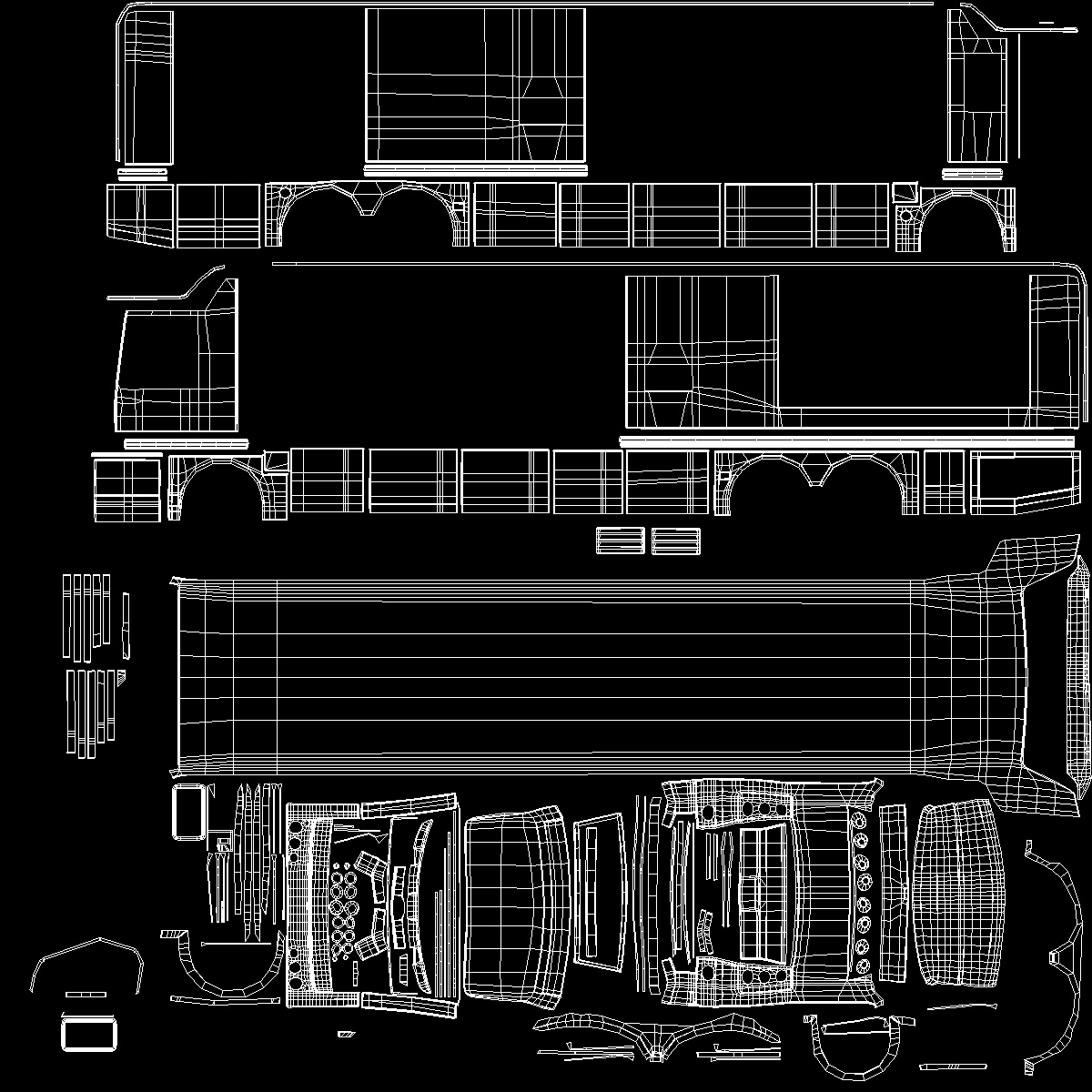 Luxury Motorhome Coach 3D