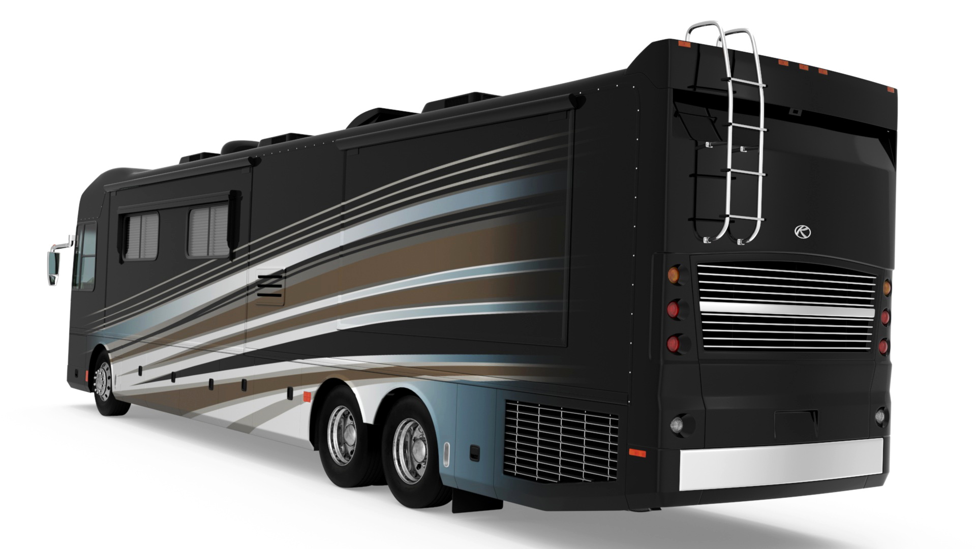 Luxury Motorhome Coach 3D