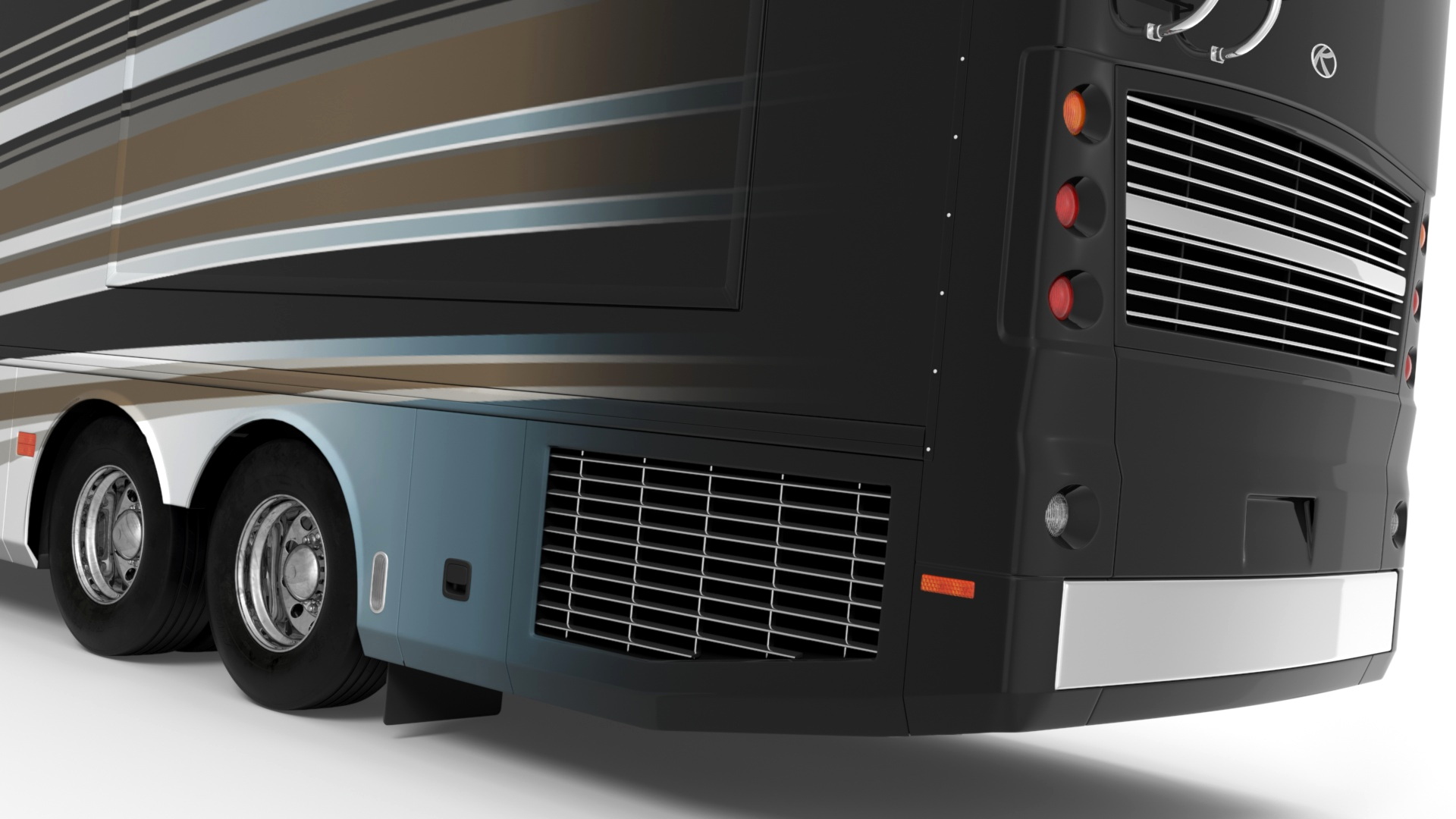 Luxury Motorhome Coach 3D