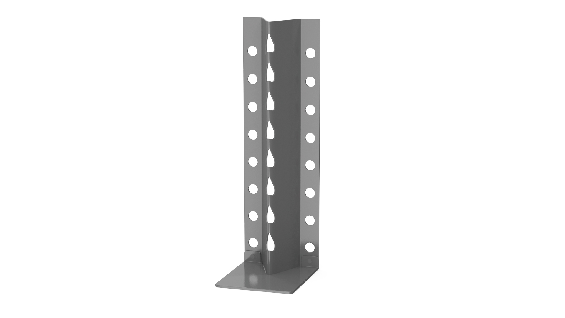 3D model Display Stand for Glasses Grey