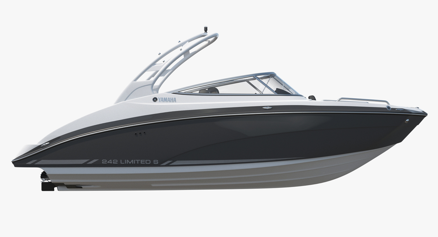 3D model Sportboat Yamaha 242 Limited S