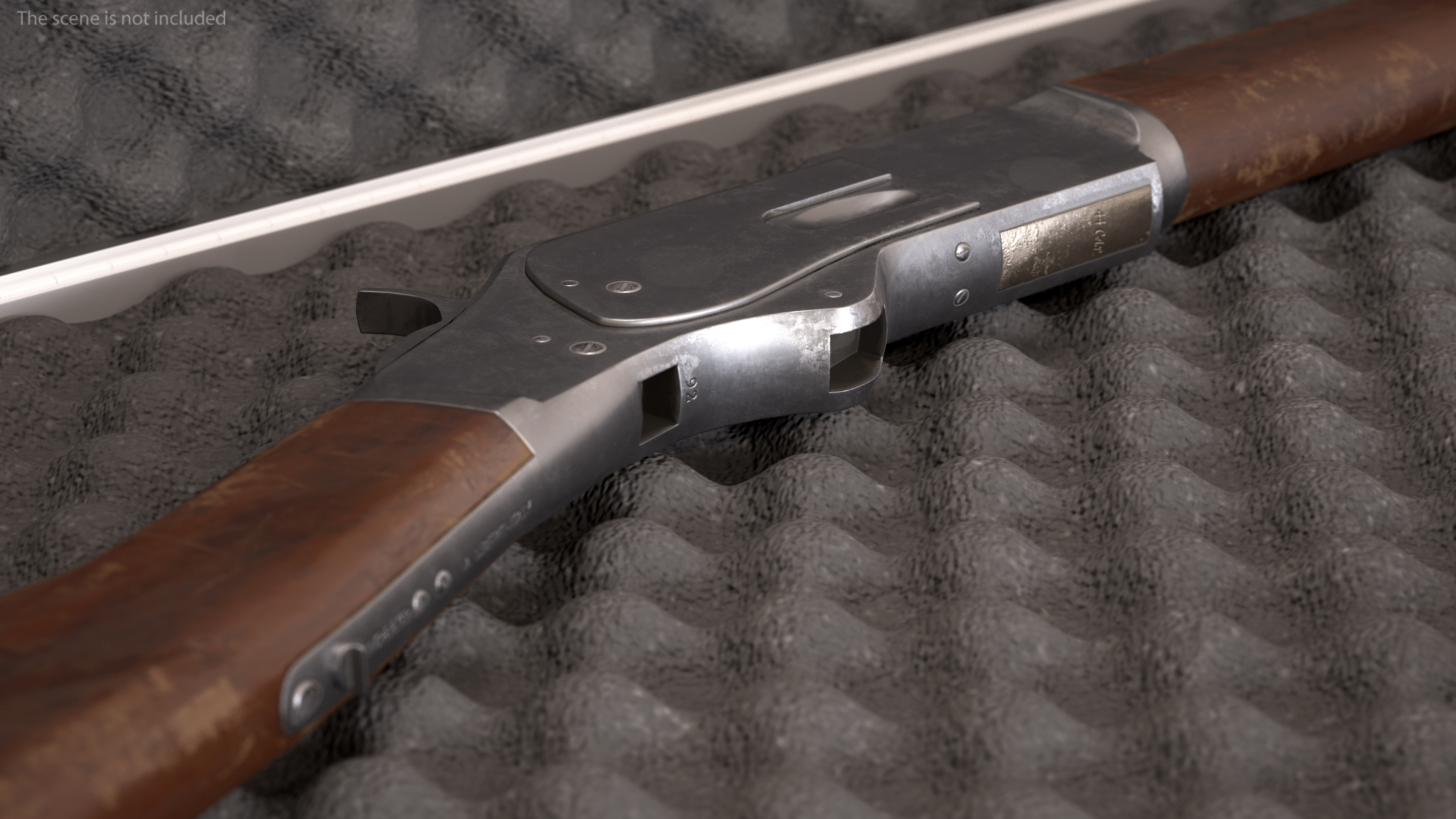 Winchester 1873 Lever-action Rifle 3D model