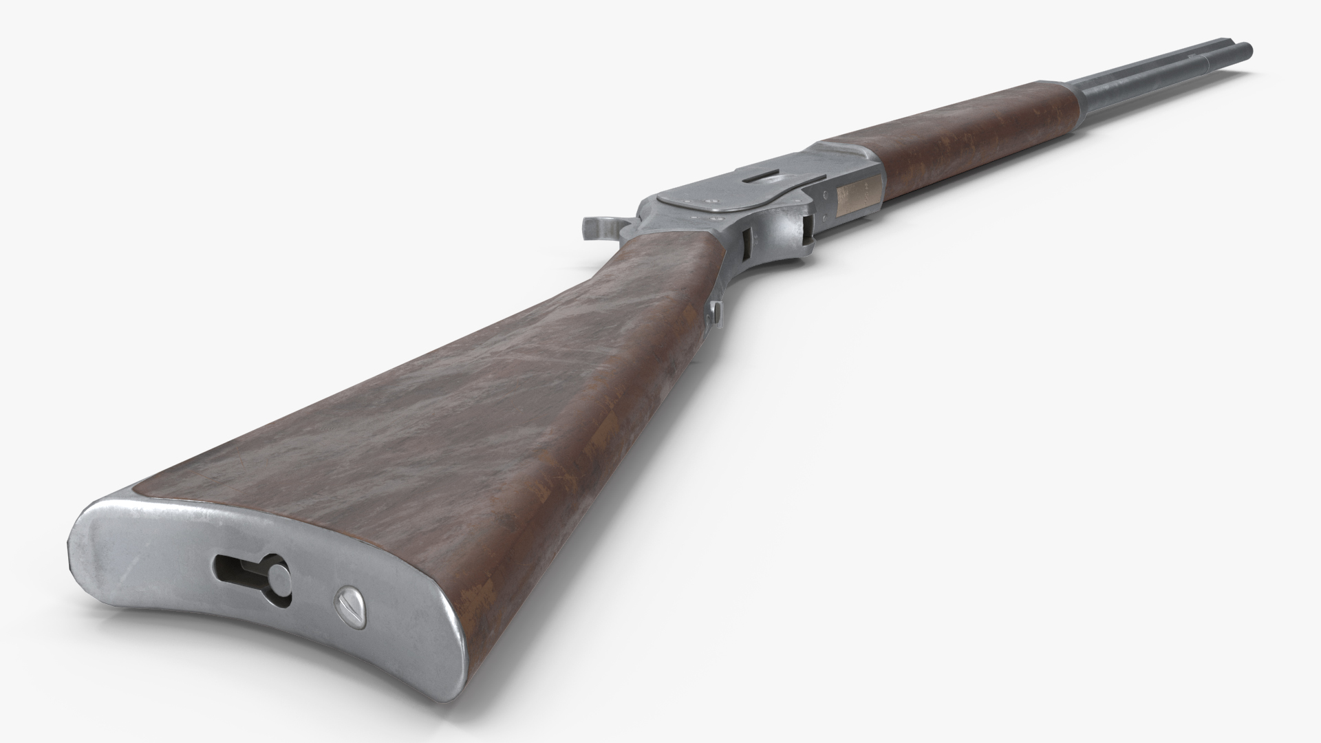 Winchester 1873 Lever-action Rifle 3D model