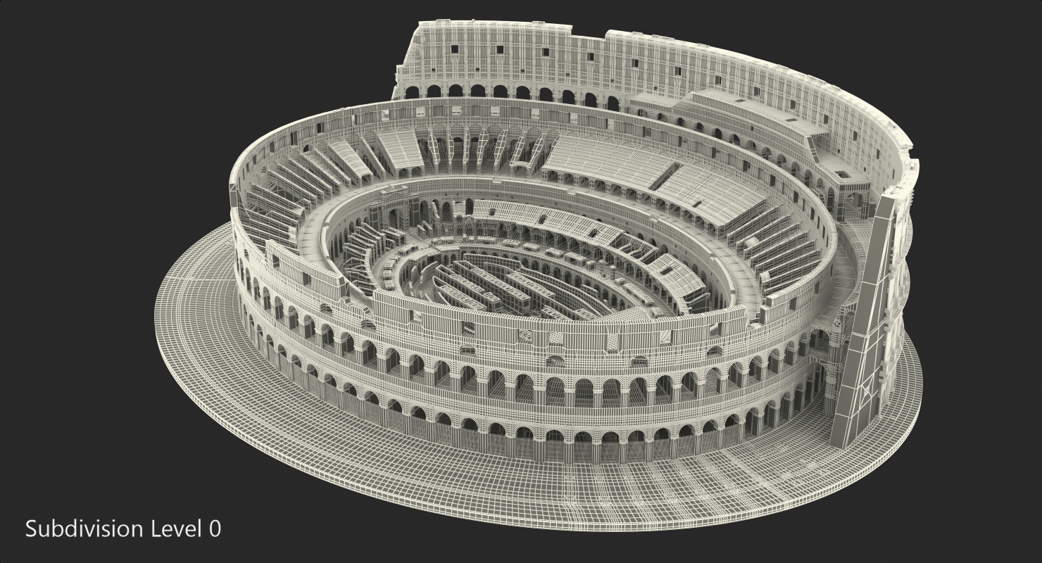 Colosseum 3D model