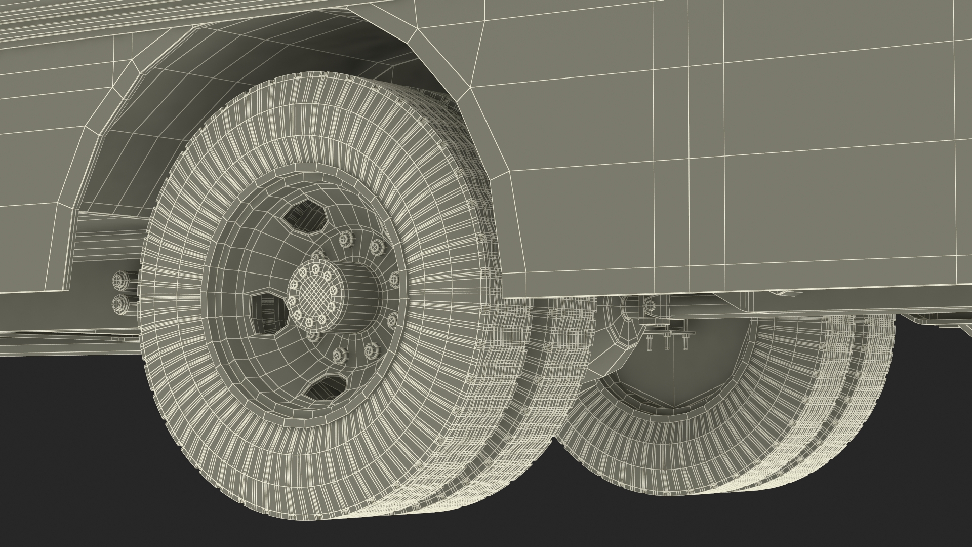 3D Old School Bus Rigged