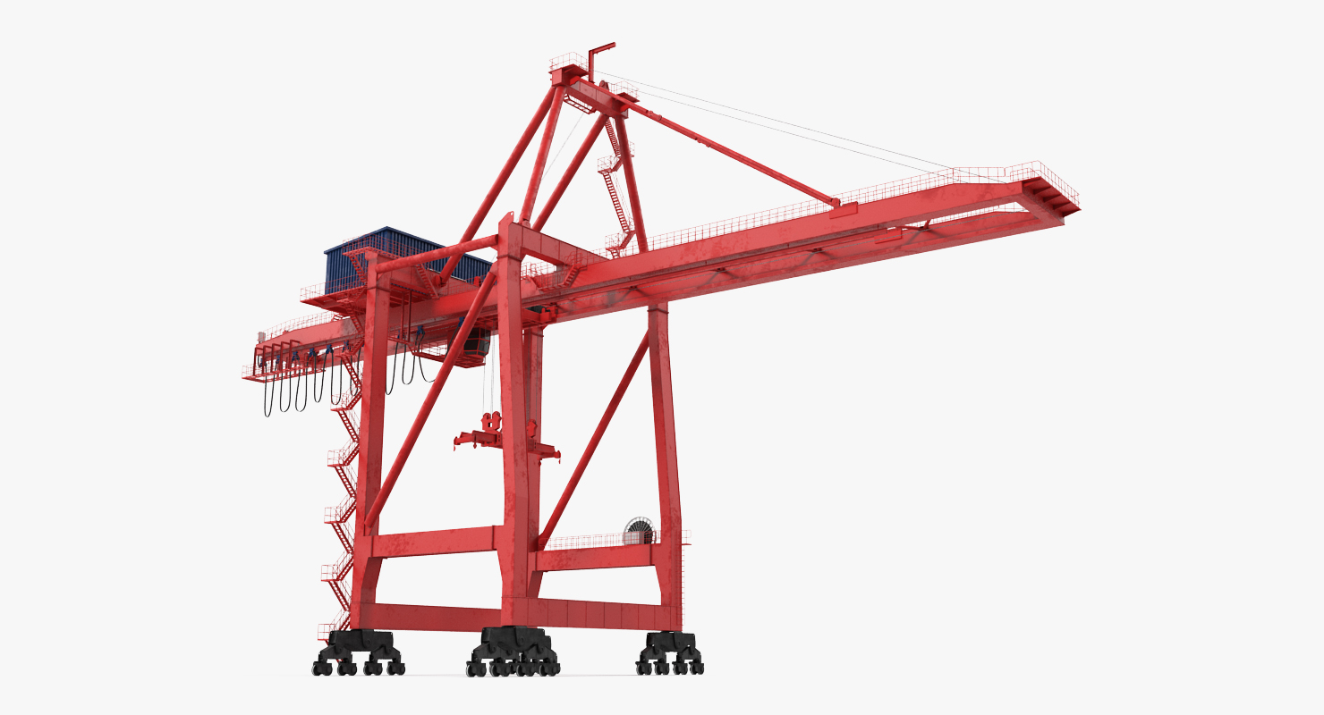 Ship to Shore Crane 3D model