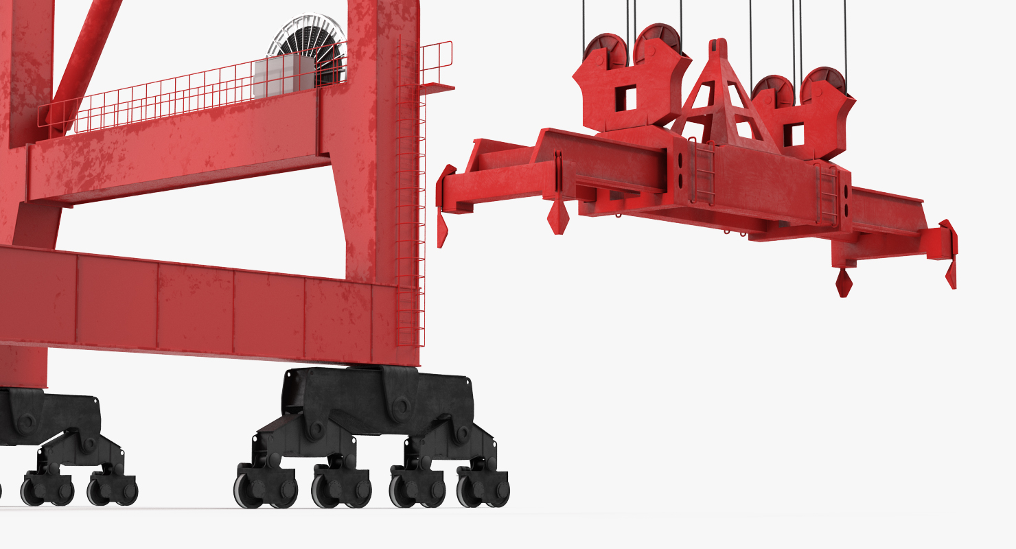 Ship to Shore Crane 3D model