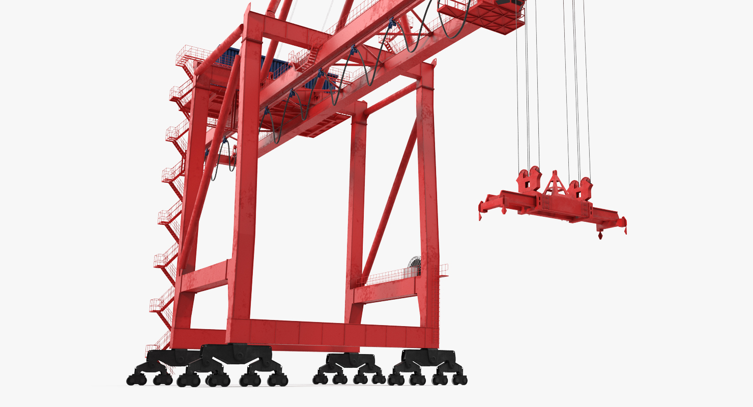 Ship to Shore Crane 3D model