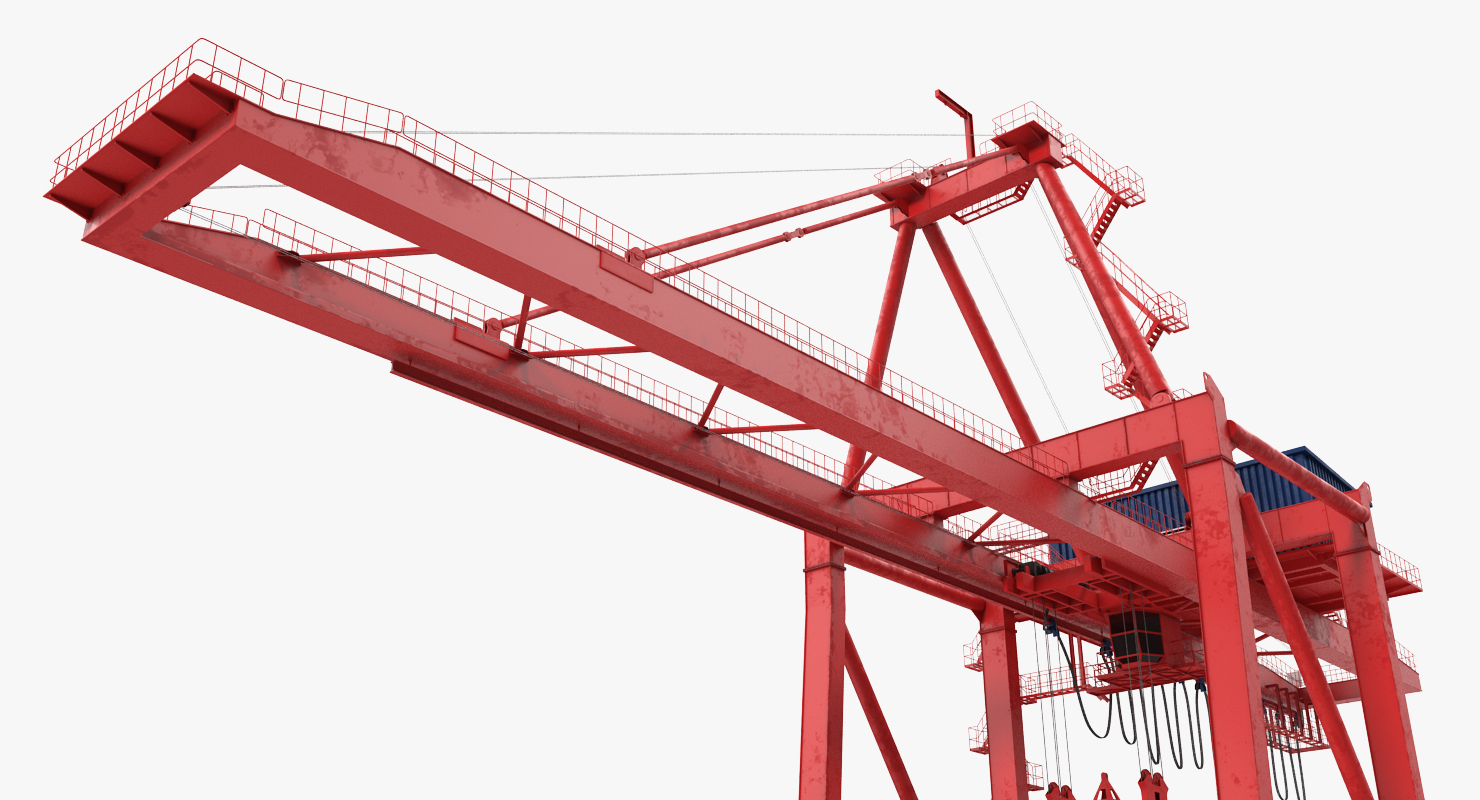 Ship to Shore Crane 3D model