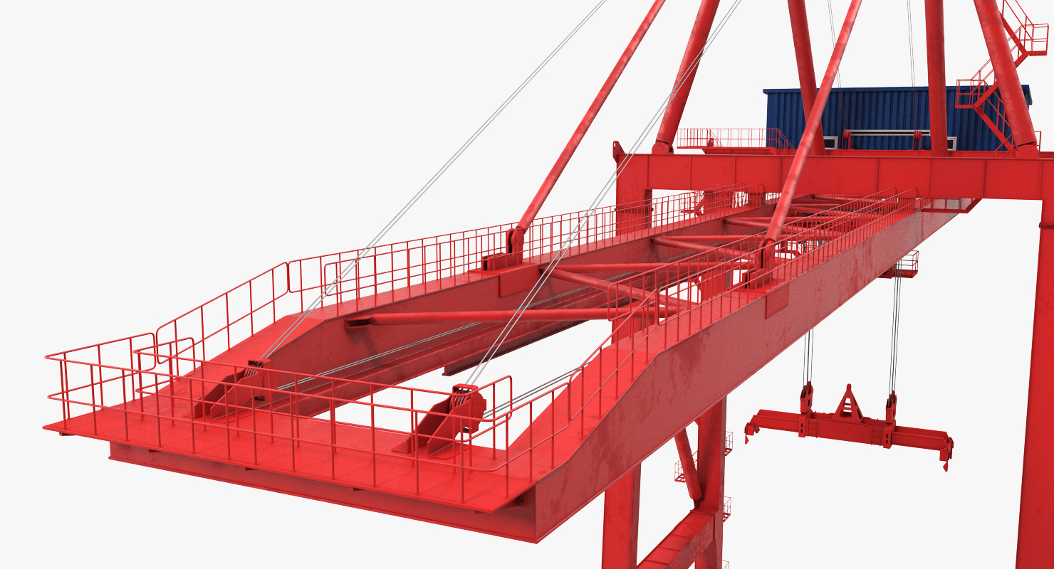 Ship to Shore Crane 3D model