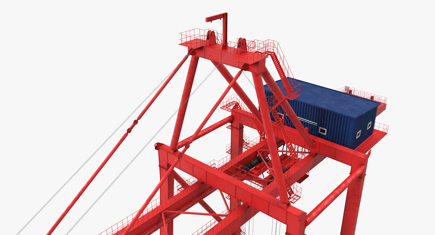 Ship to Shore Crane 3D model