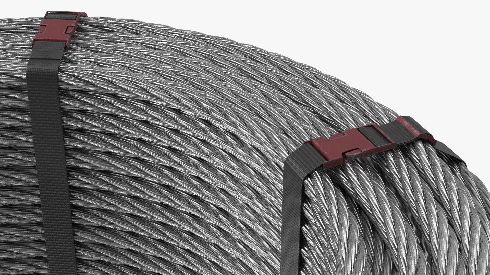 3D Srawl Warp Steel Rope Coil