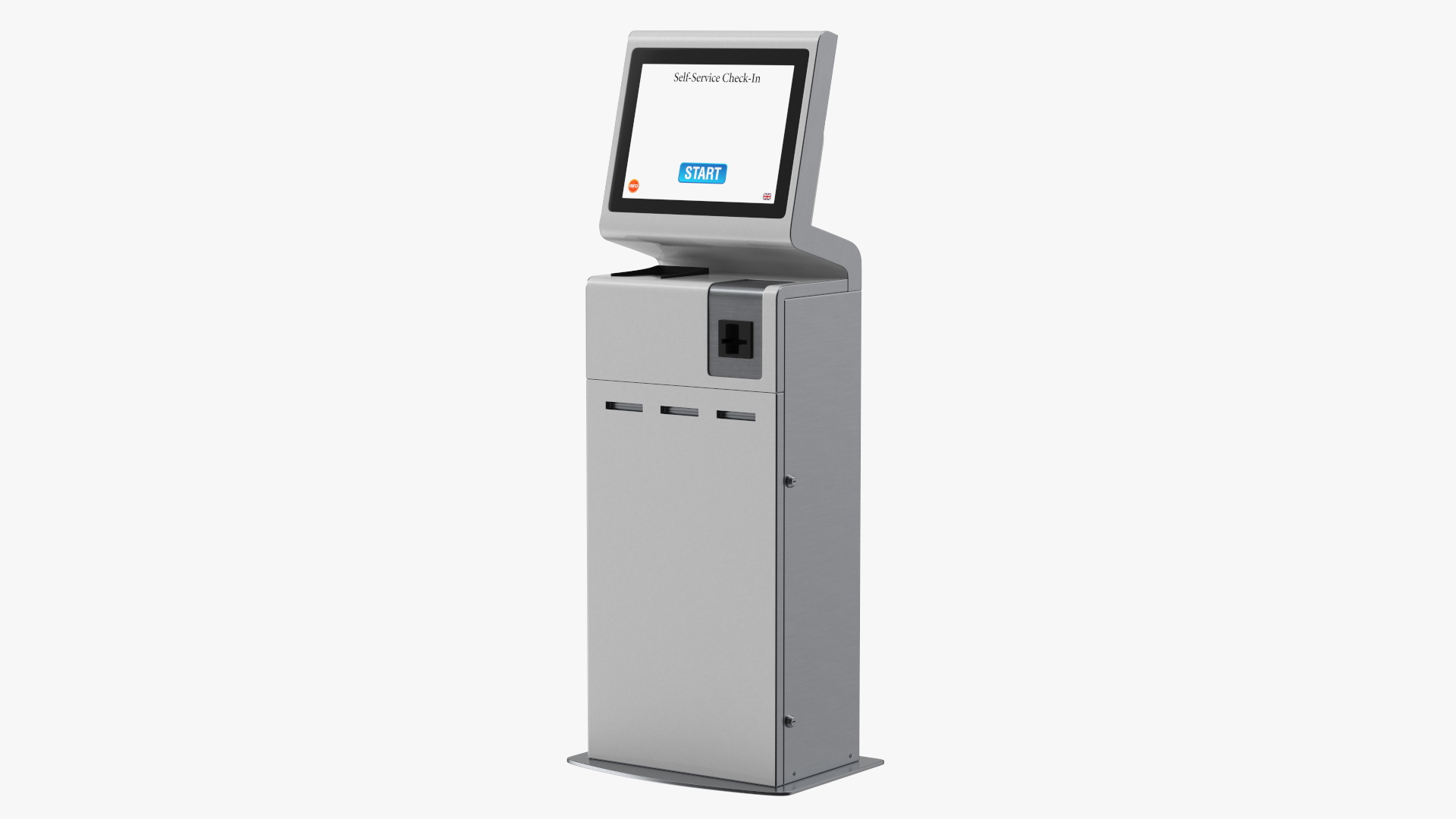 3D Airport Self-Service Kiosk