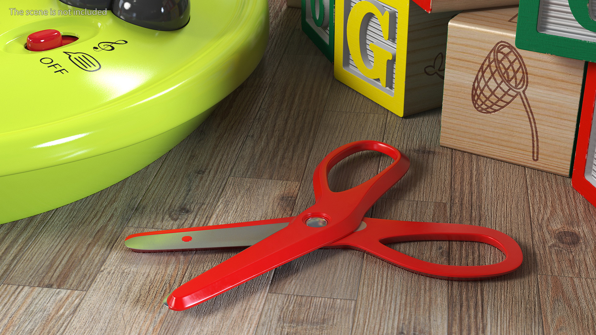 3D model Childrens Safety Kids Scissors