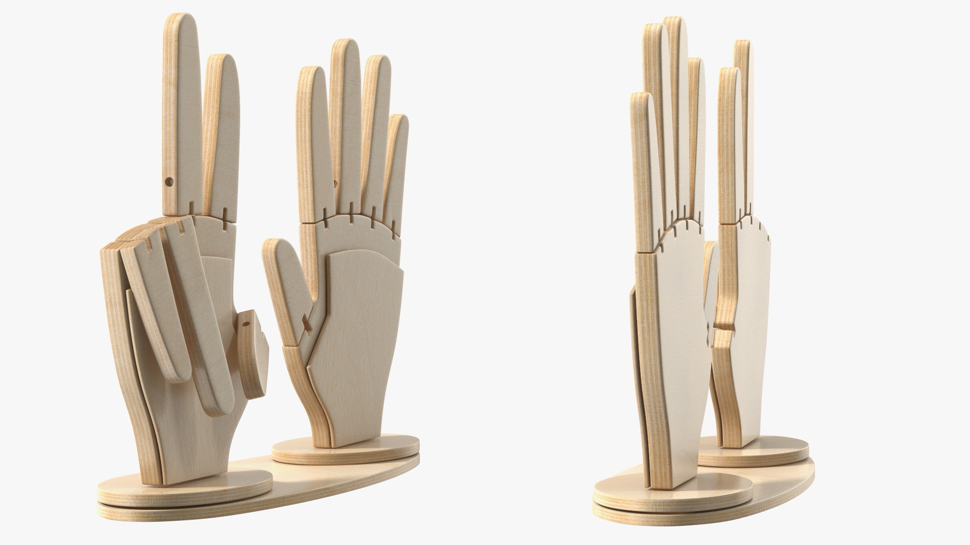 Counting Hands 3D model