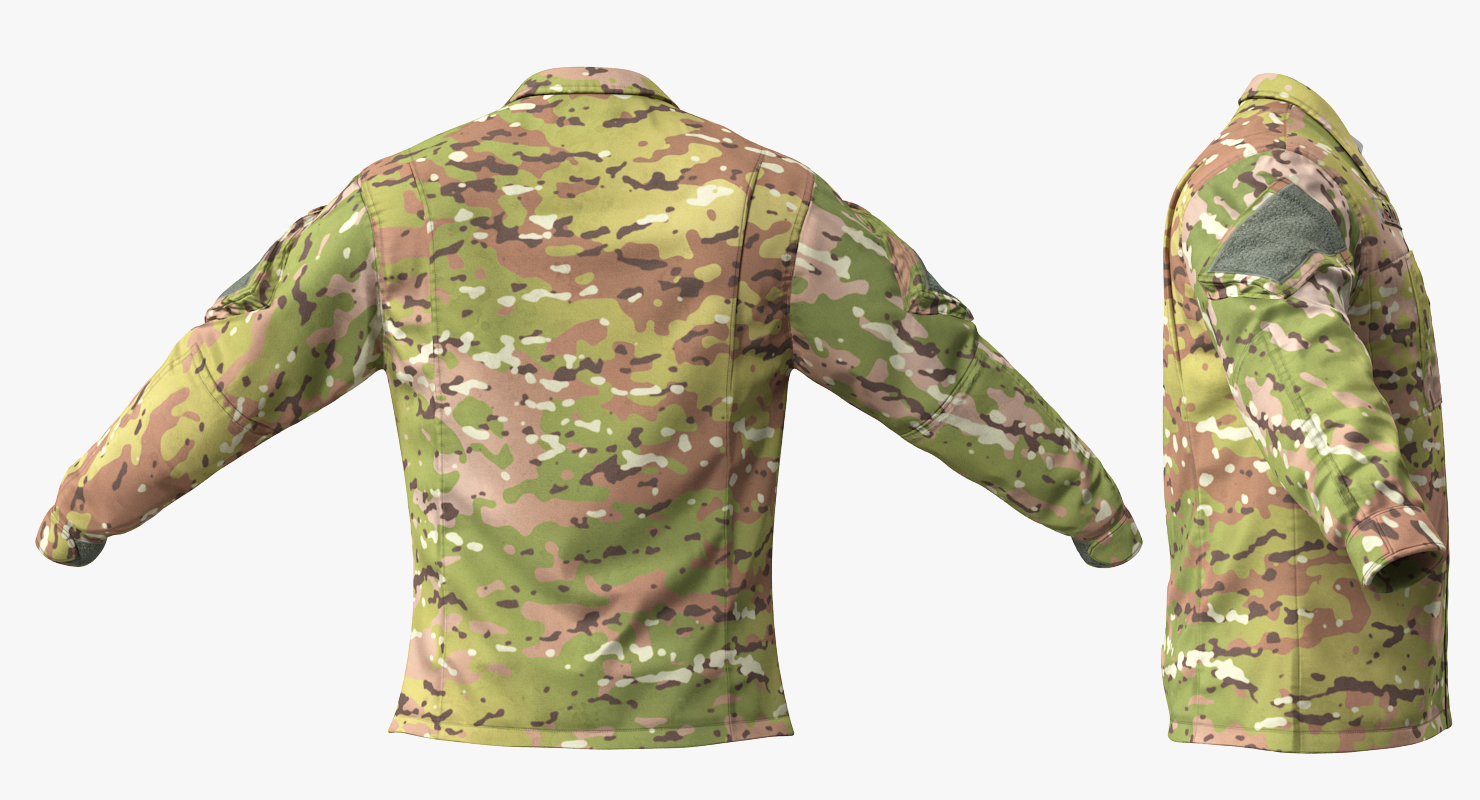 3D US Army ACU Coat