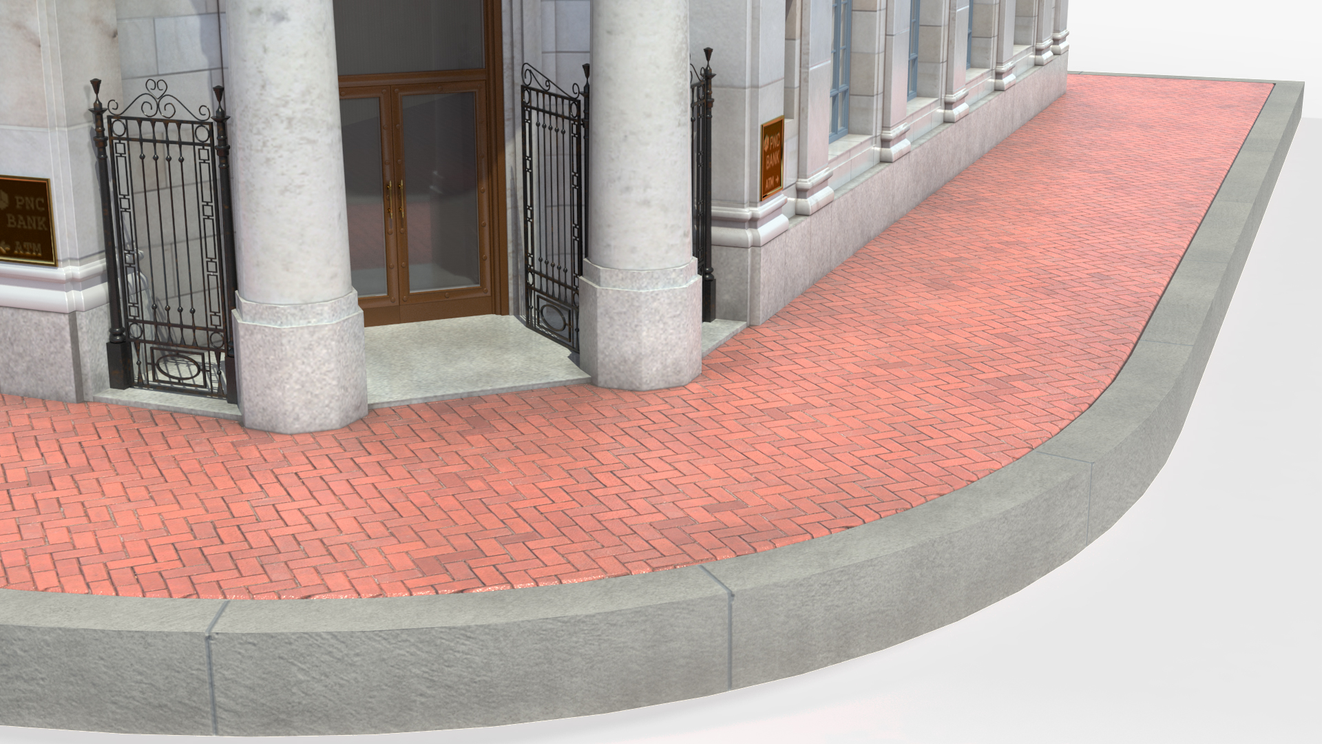 Farmers and Mechanics Bank Building in Georgetown 3D model