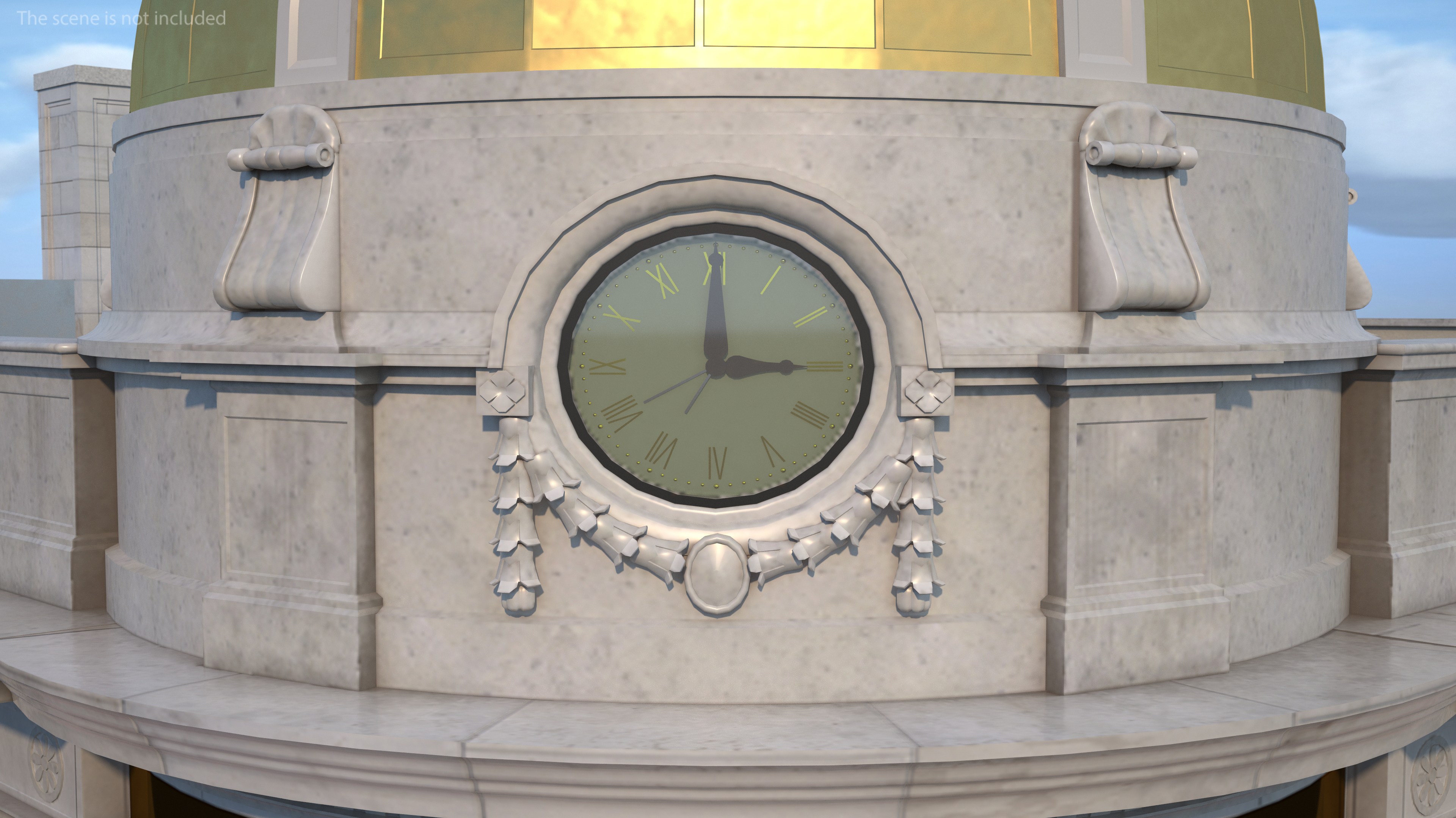 Farmers and Mechanics Bank Building in Georgetown 3D model