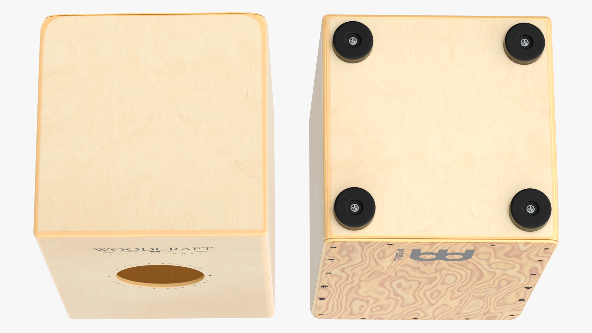 3D model Meinl Cajon Drum Makah Burl String Cajon