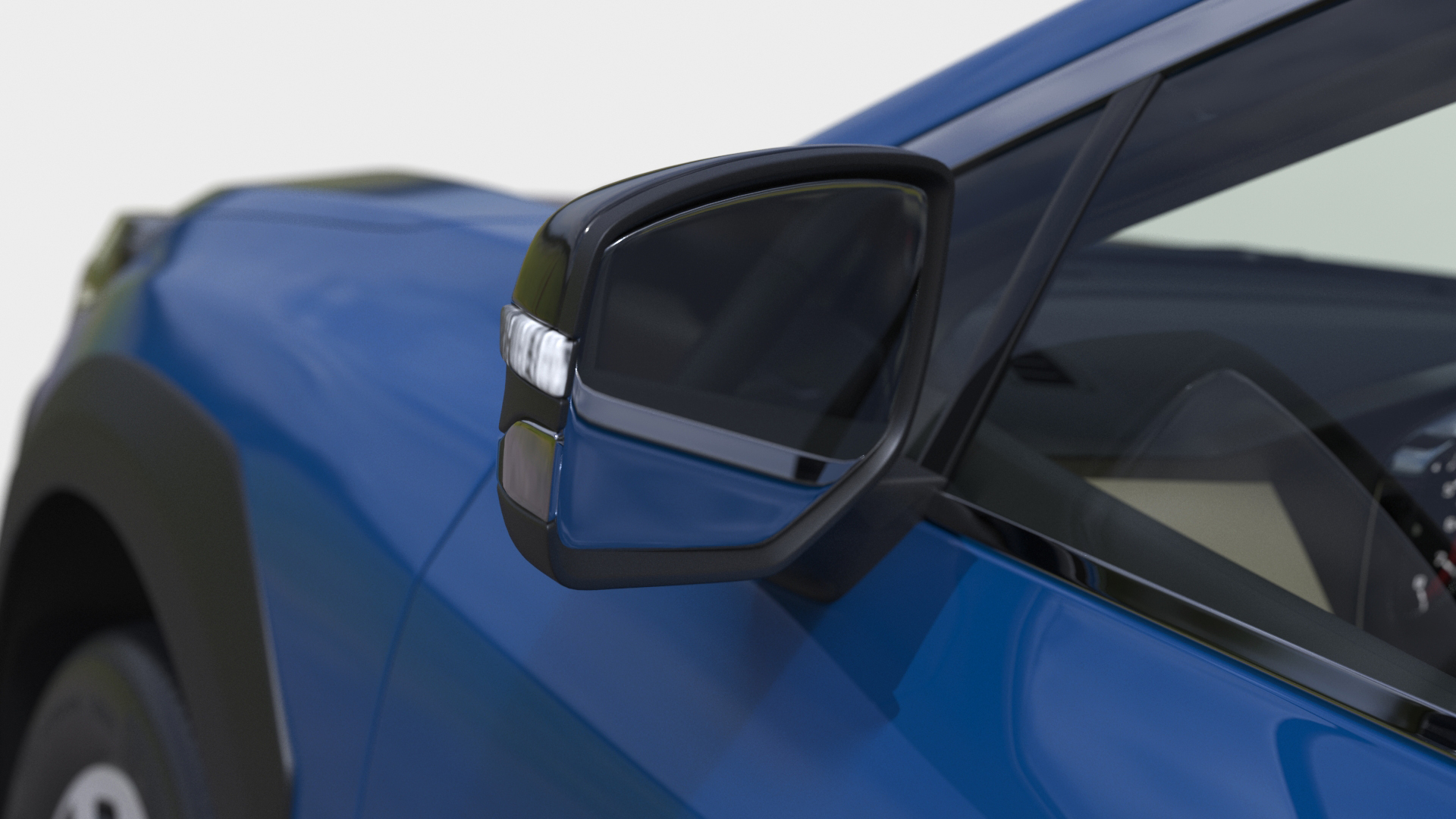 Subaru Outback 2025 Blue 3D model