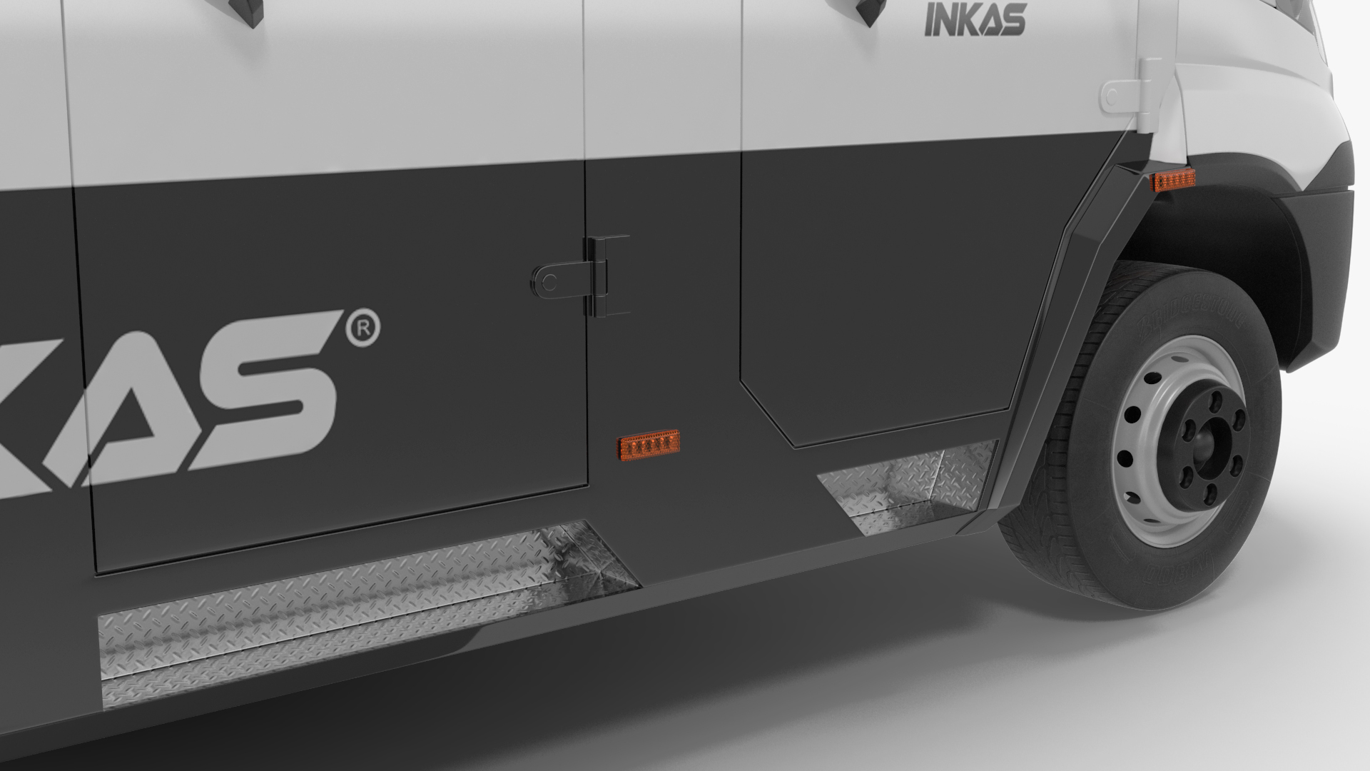 Iveco CIT Armored Vehicle Rigged 3D