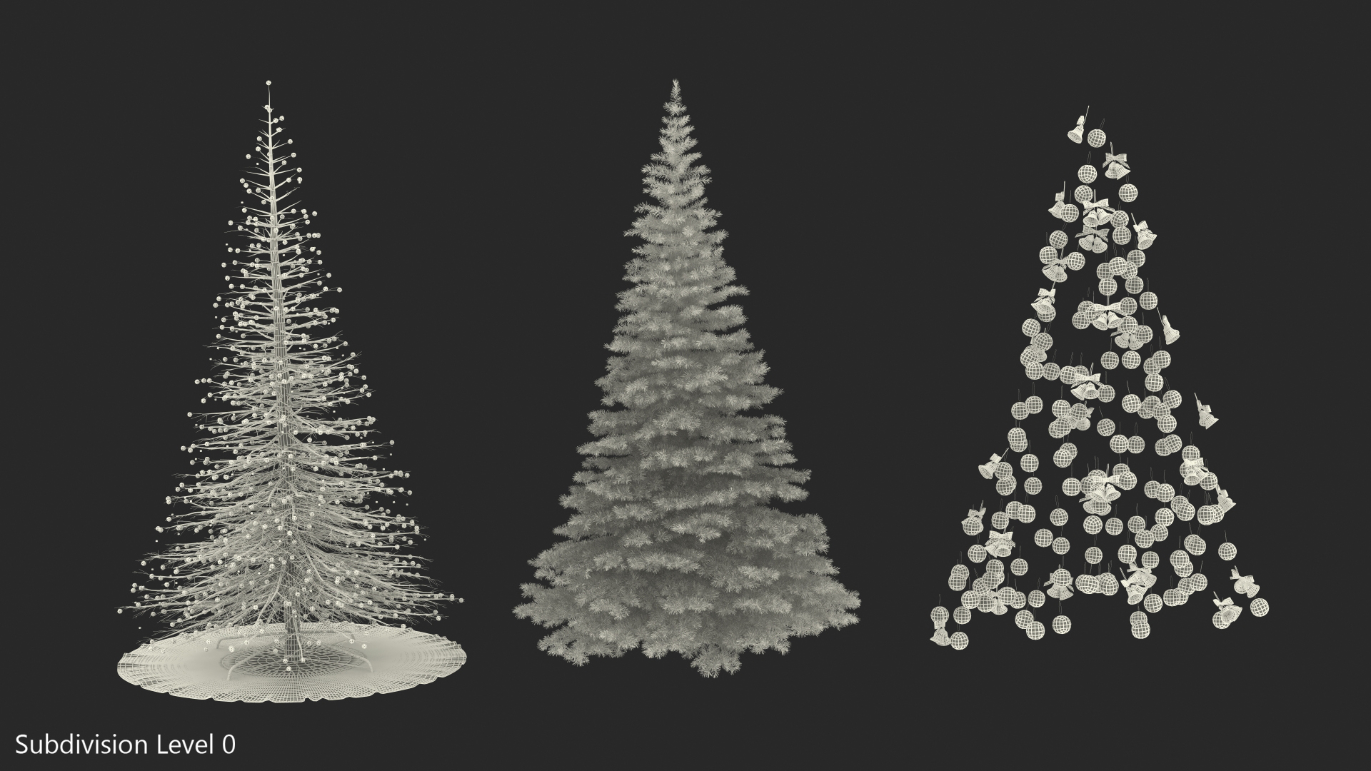 Holiday Christmas Tree 3D