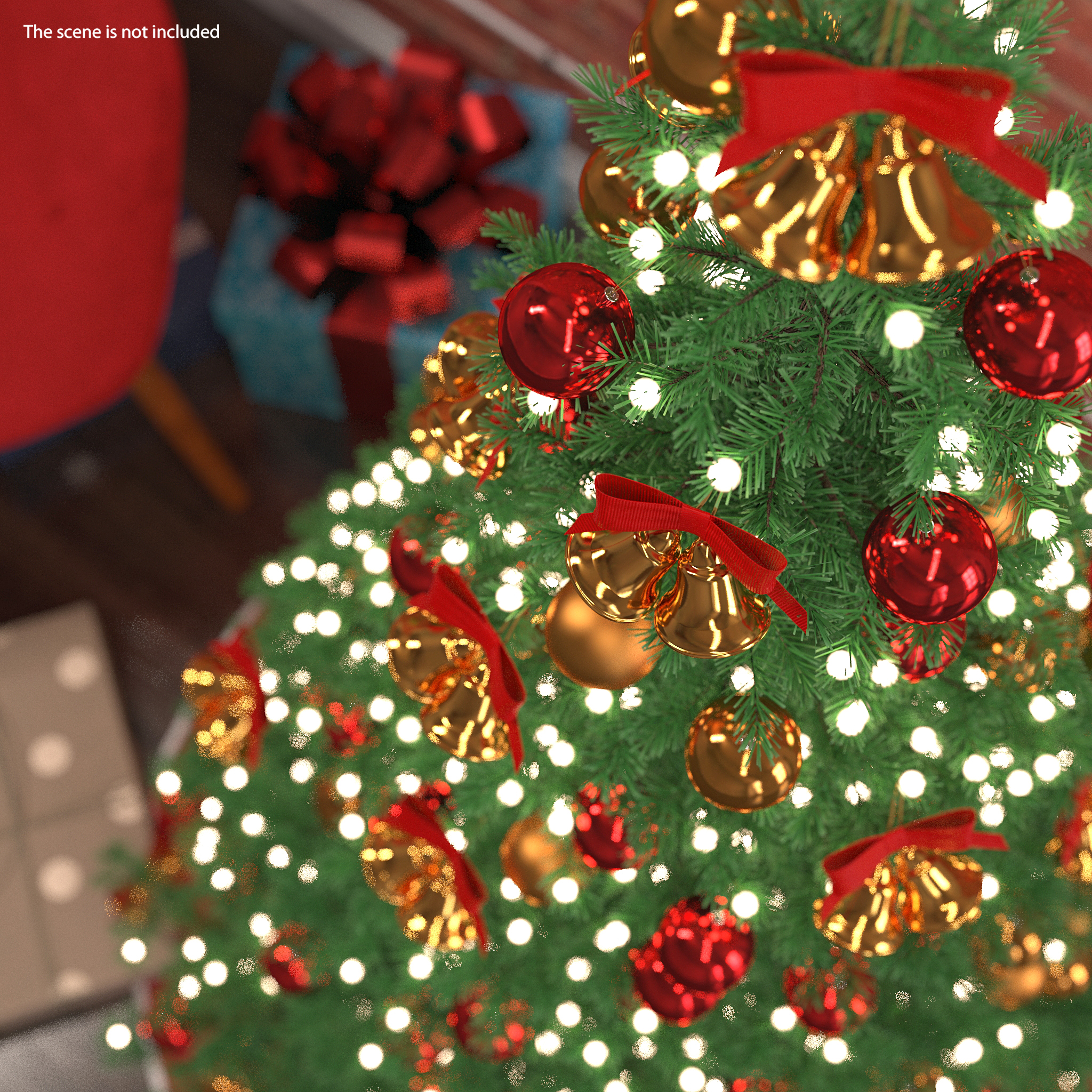 Holiday Christmas Tree 3D