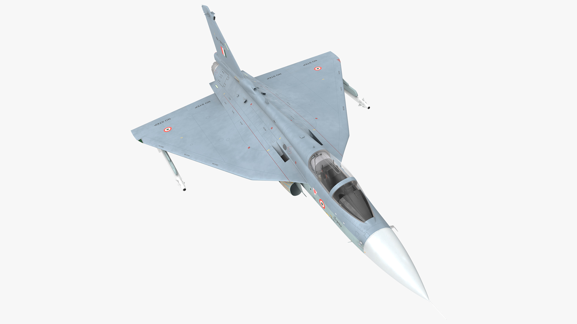 3D model HAL Tejas Multirole Light Fighter Flight