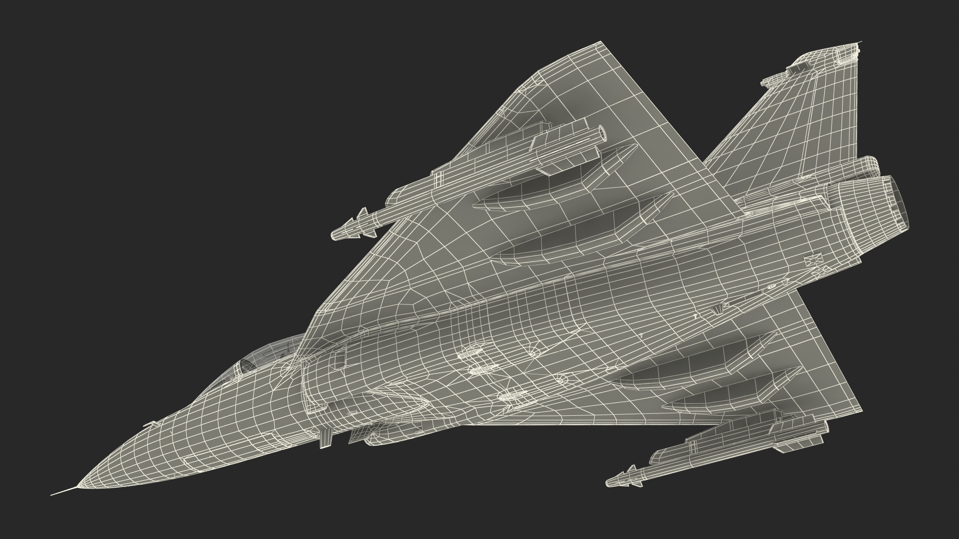 3D model HAL Tejas Multirole Light Fighter Flight