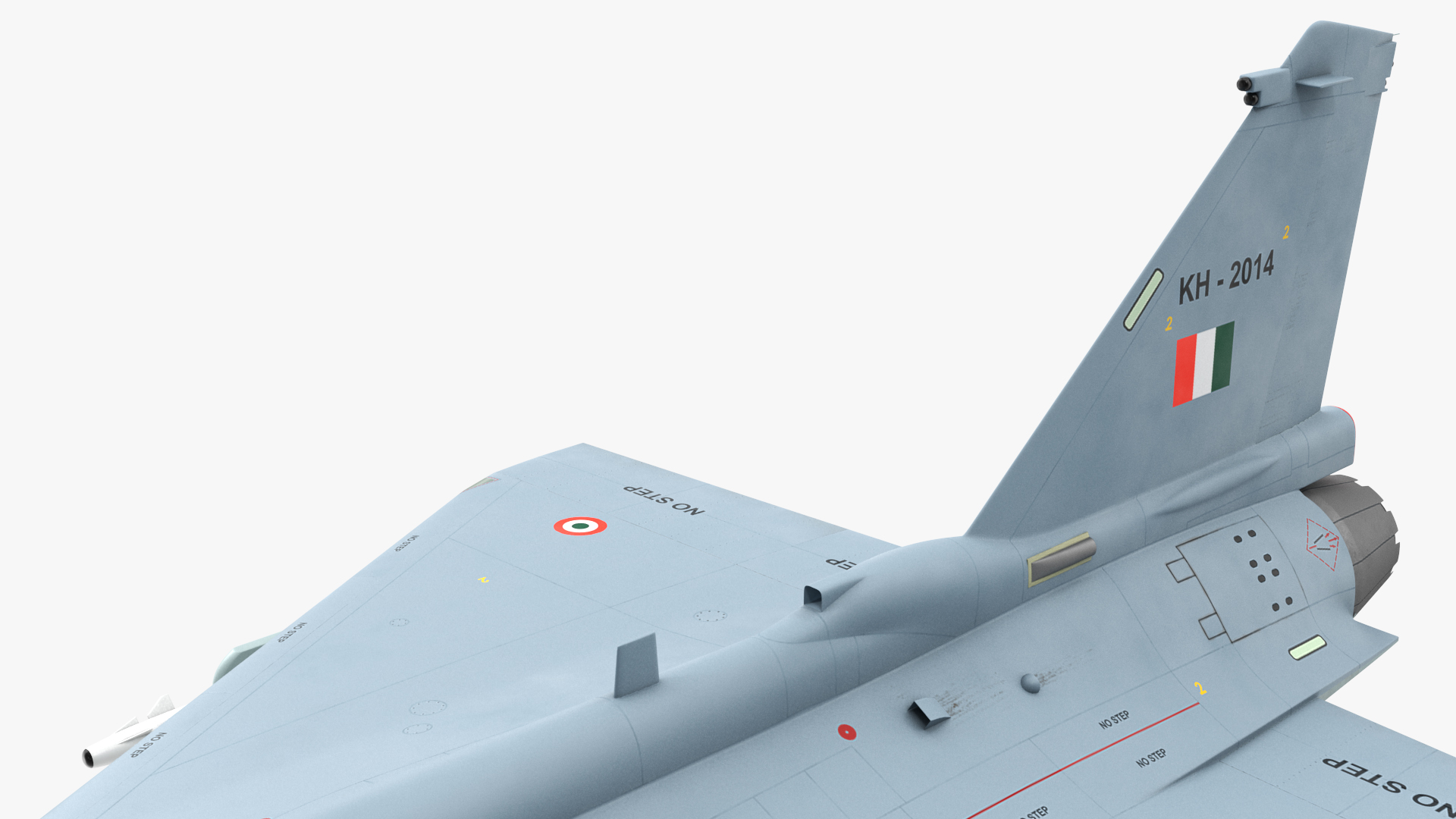 3D model HAL Tejas Multirole Light Fighter Flight