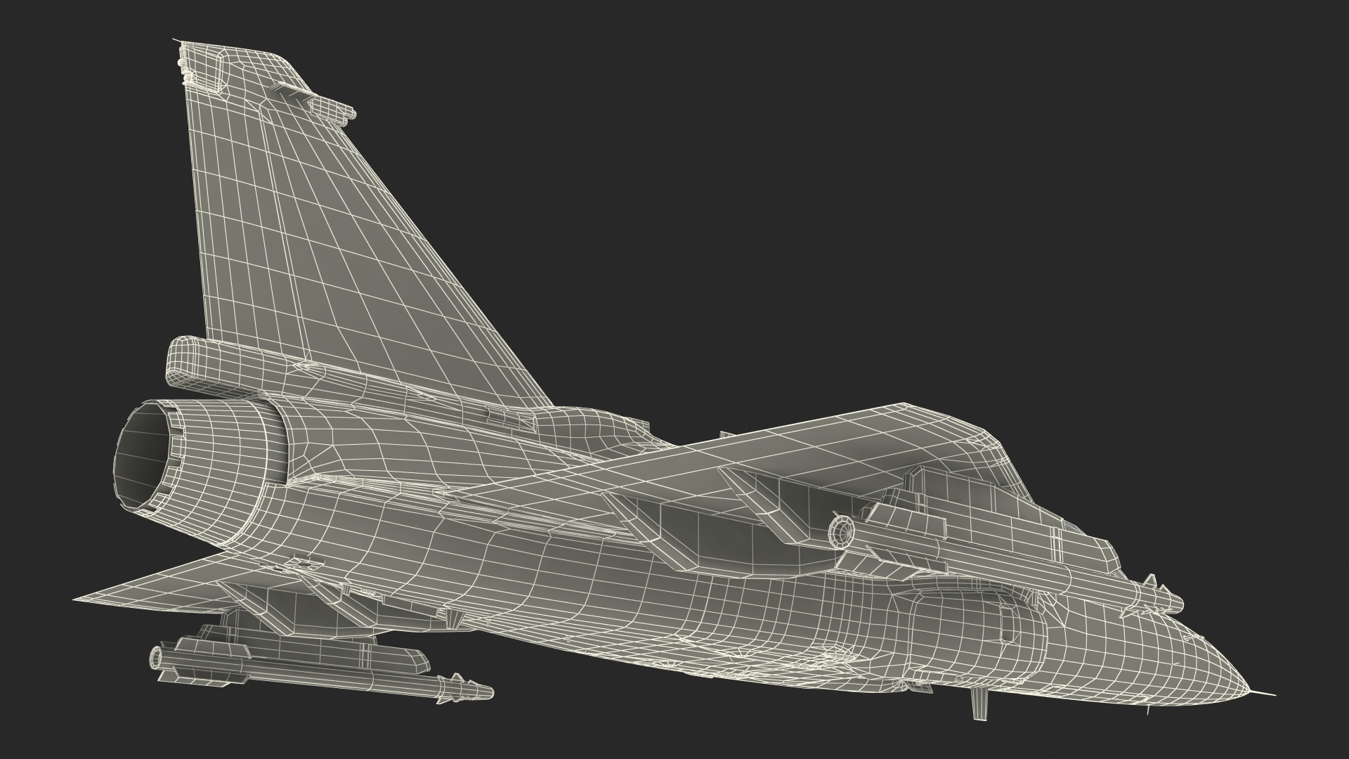 3D model HAL Tejas Multirole Light Fighter Flight