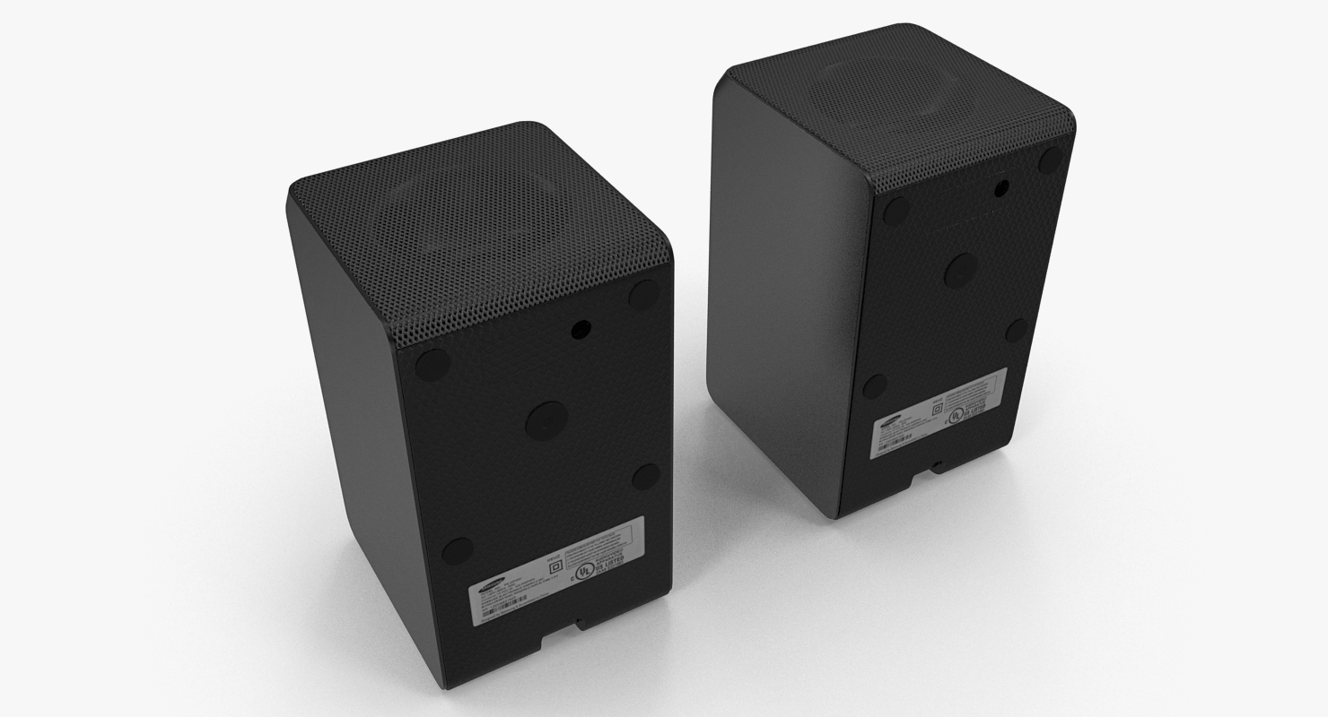 3D model Samsung Wireless Speakers