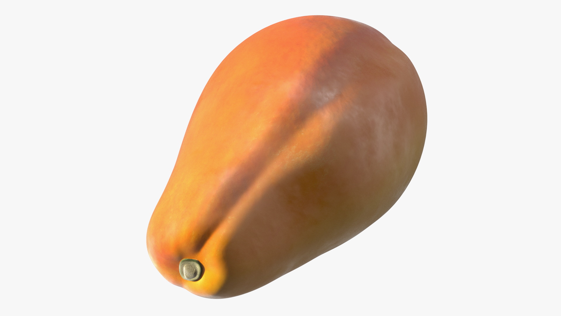 Papaya Fruit Orange 3D model