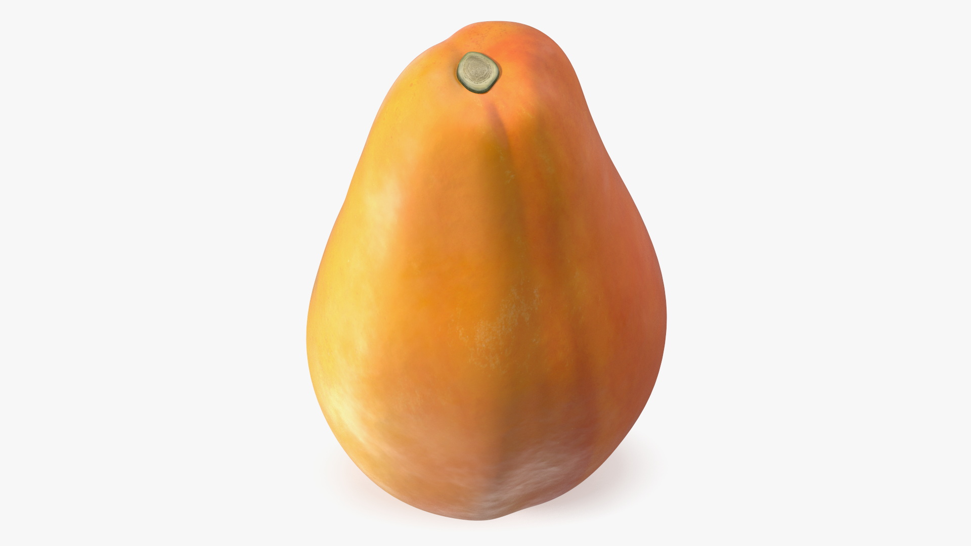 Papaya Fruit Orange 3D model