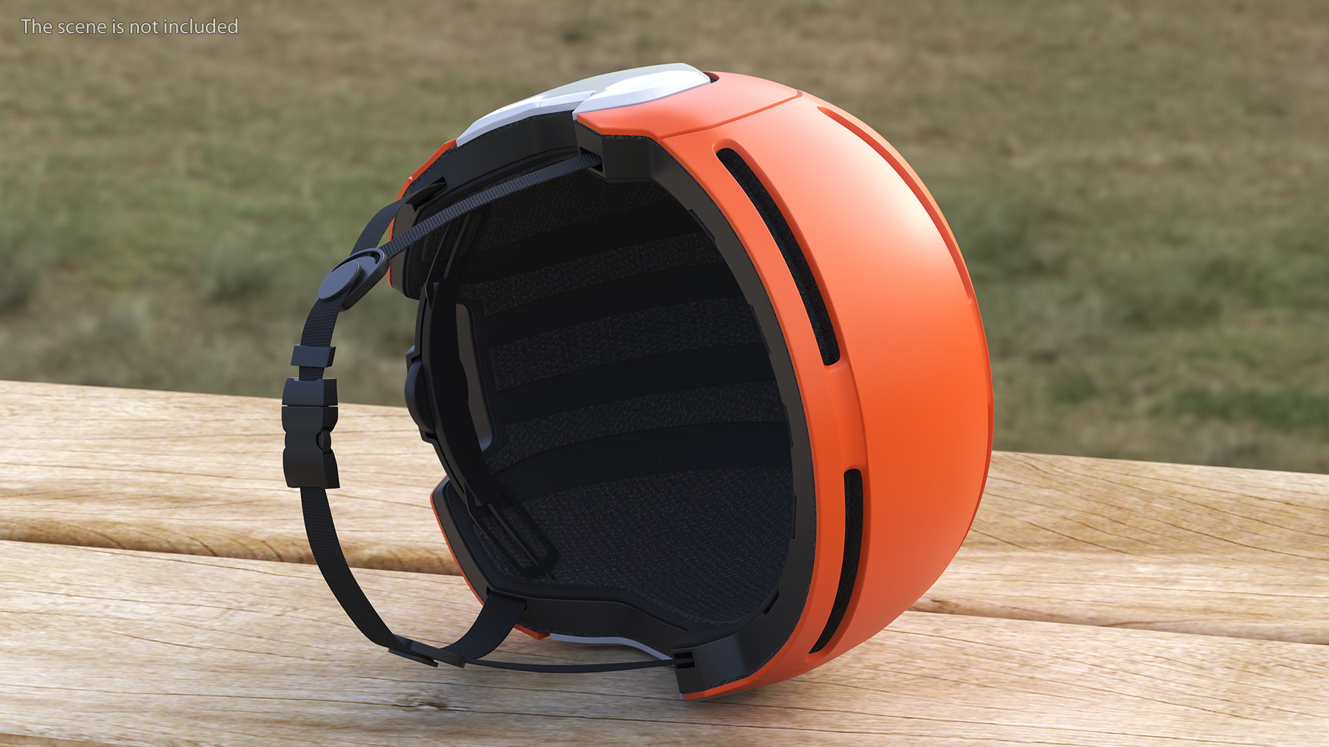 Kids Helmets Orange Generic 3D