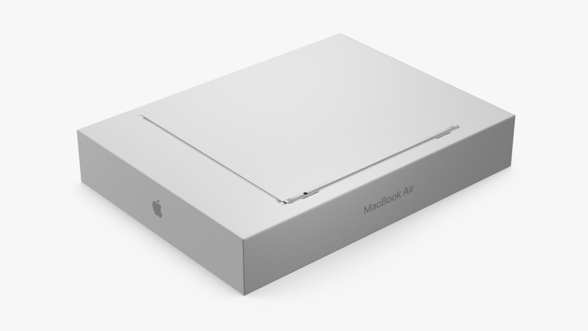 3D Apple MacBook Air Packaging Box