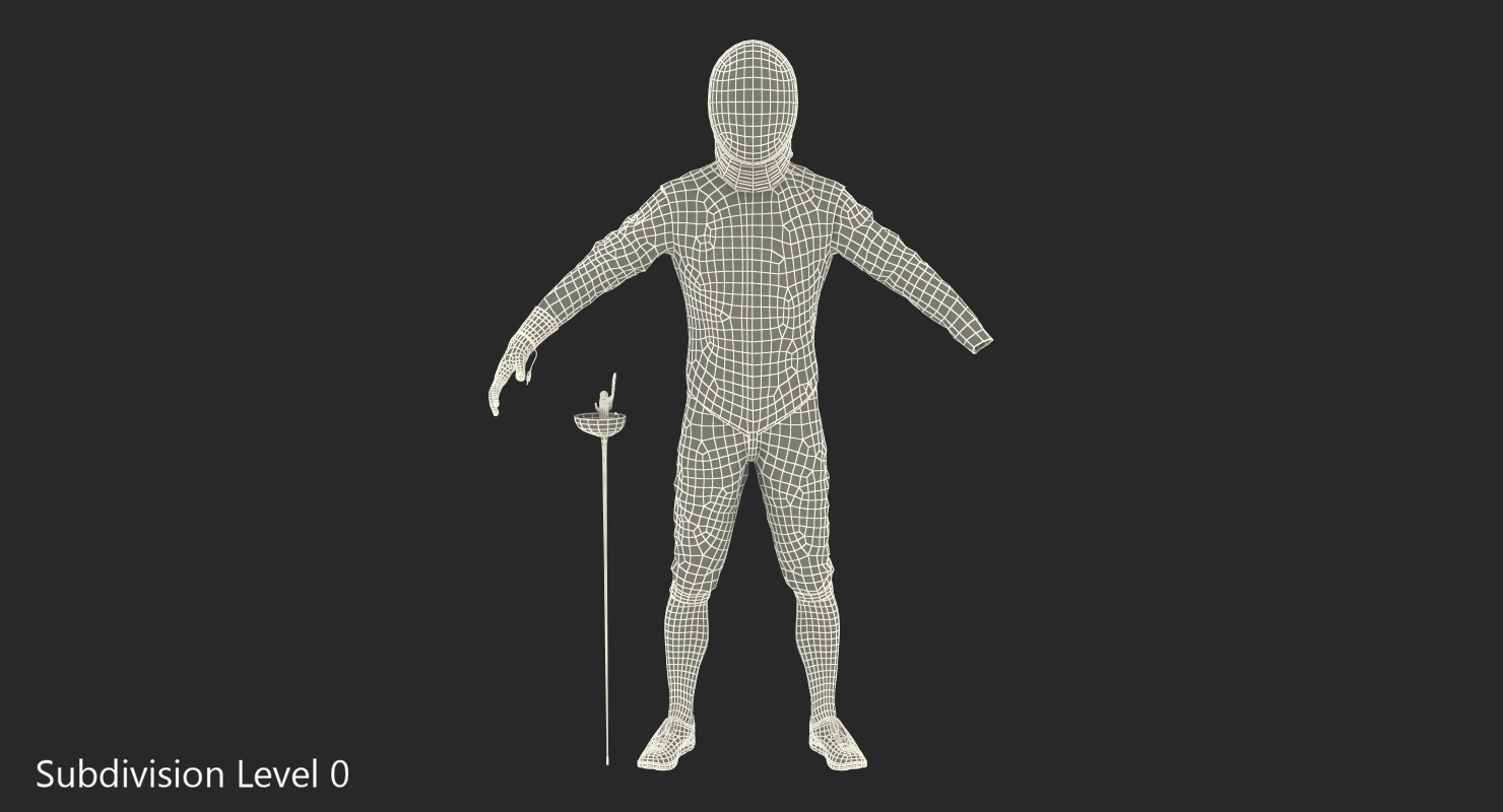 3D Fencer Suit