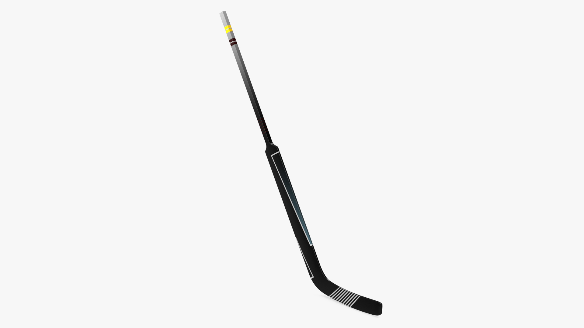 3D Goalie Ice Hockey Stick model