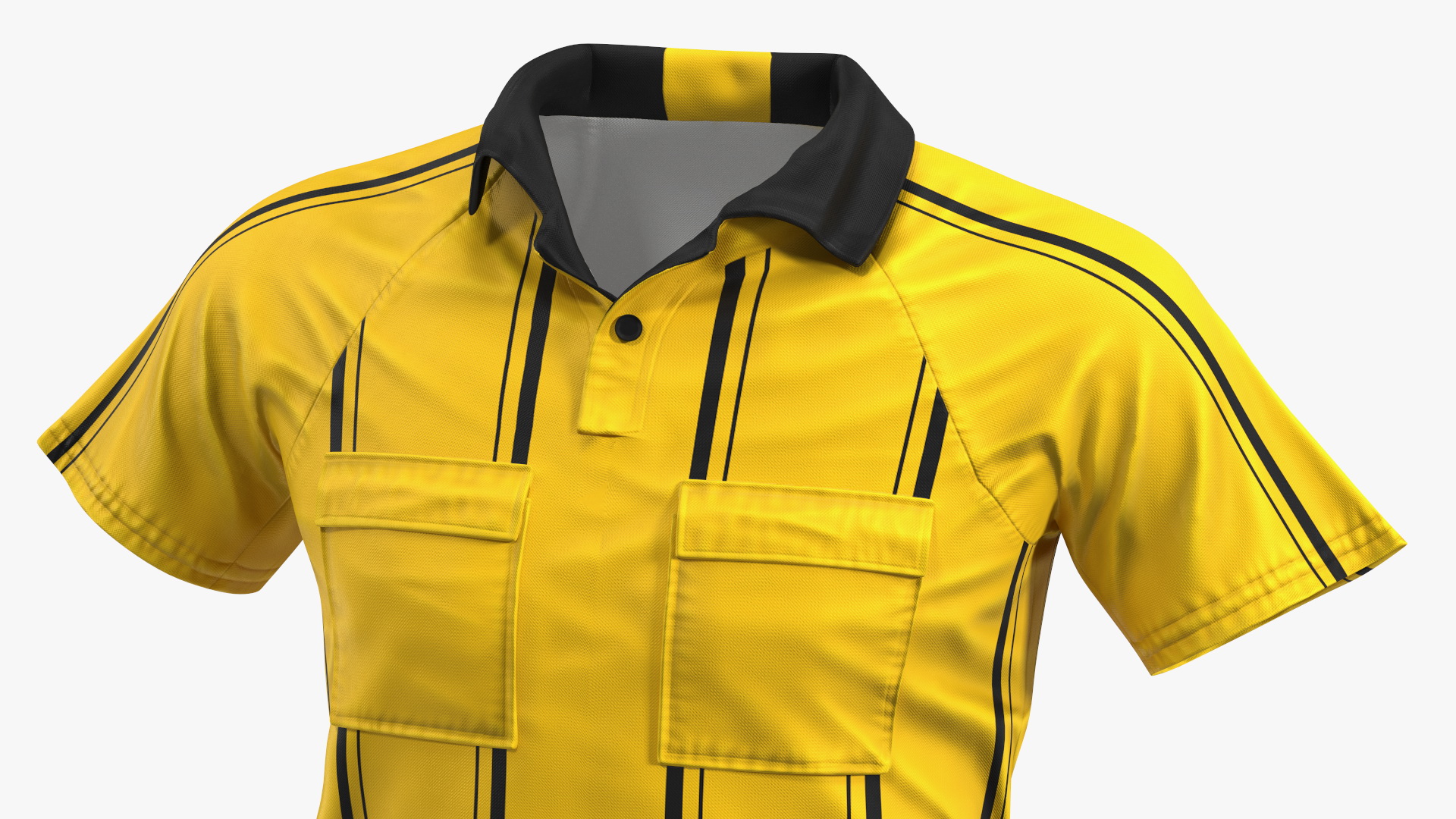 3D Referee Shirt model