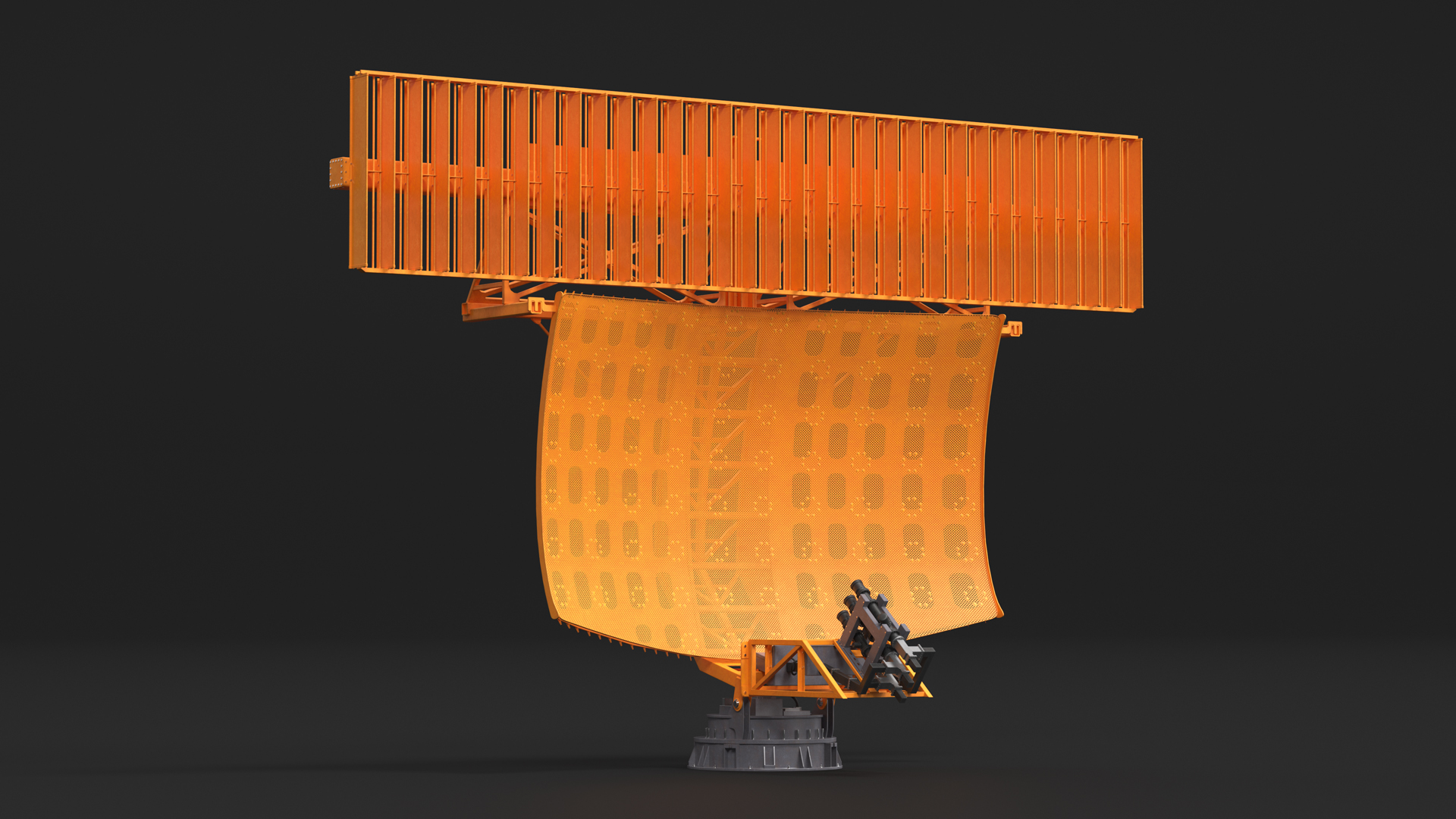 3D Surveillance Radar model