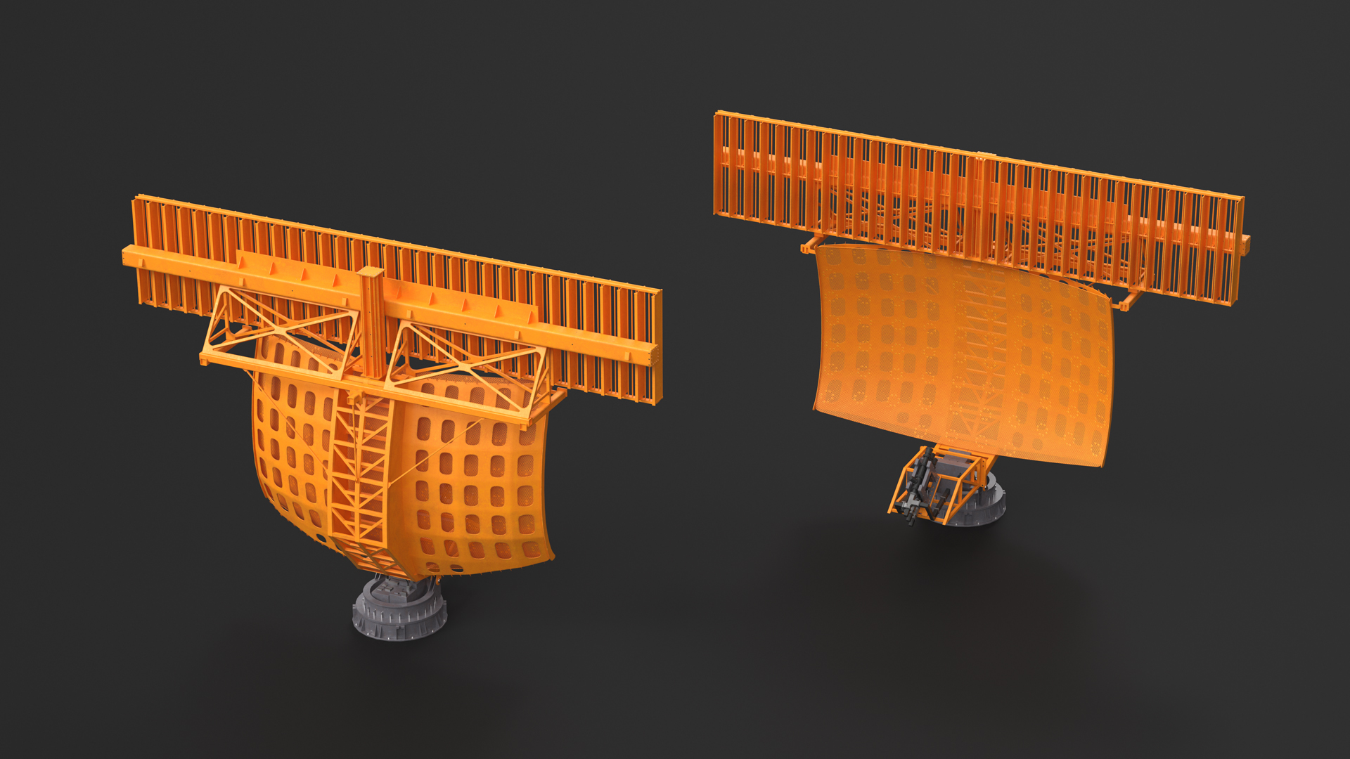 3D Surveillance Radar model