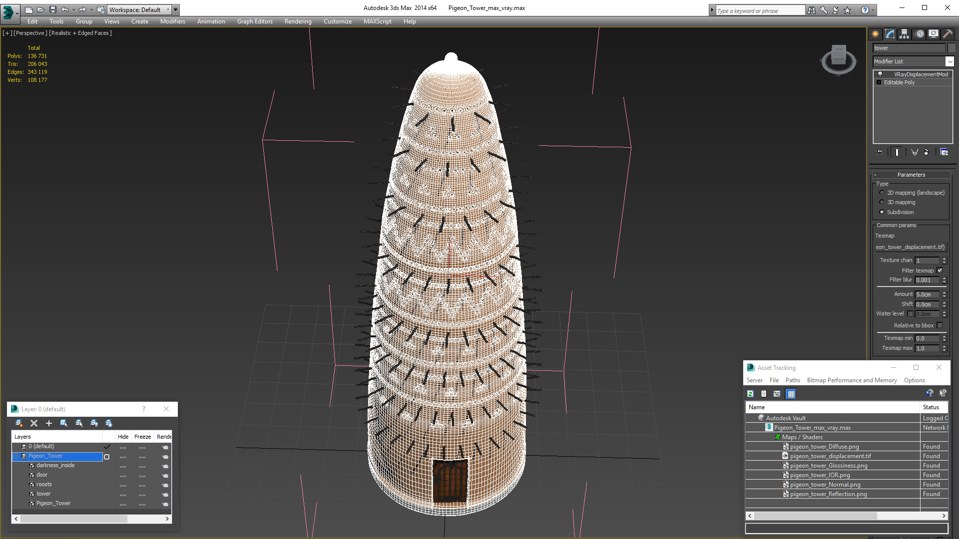 Pigeon Tower 3D