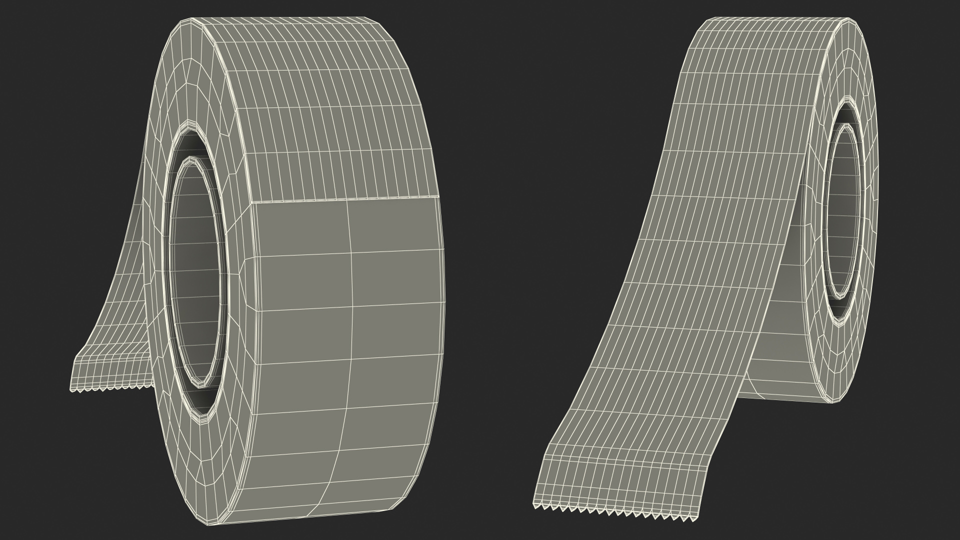 3D Transparent Duct Tape