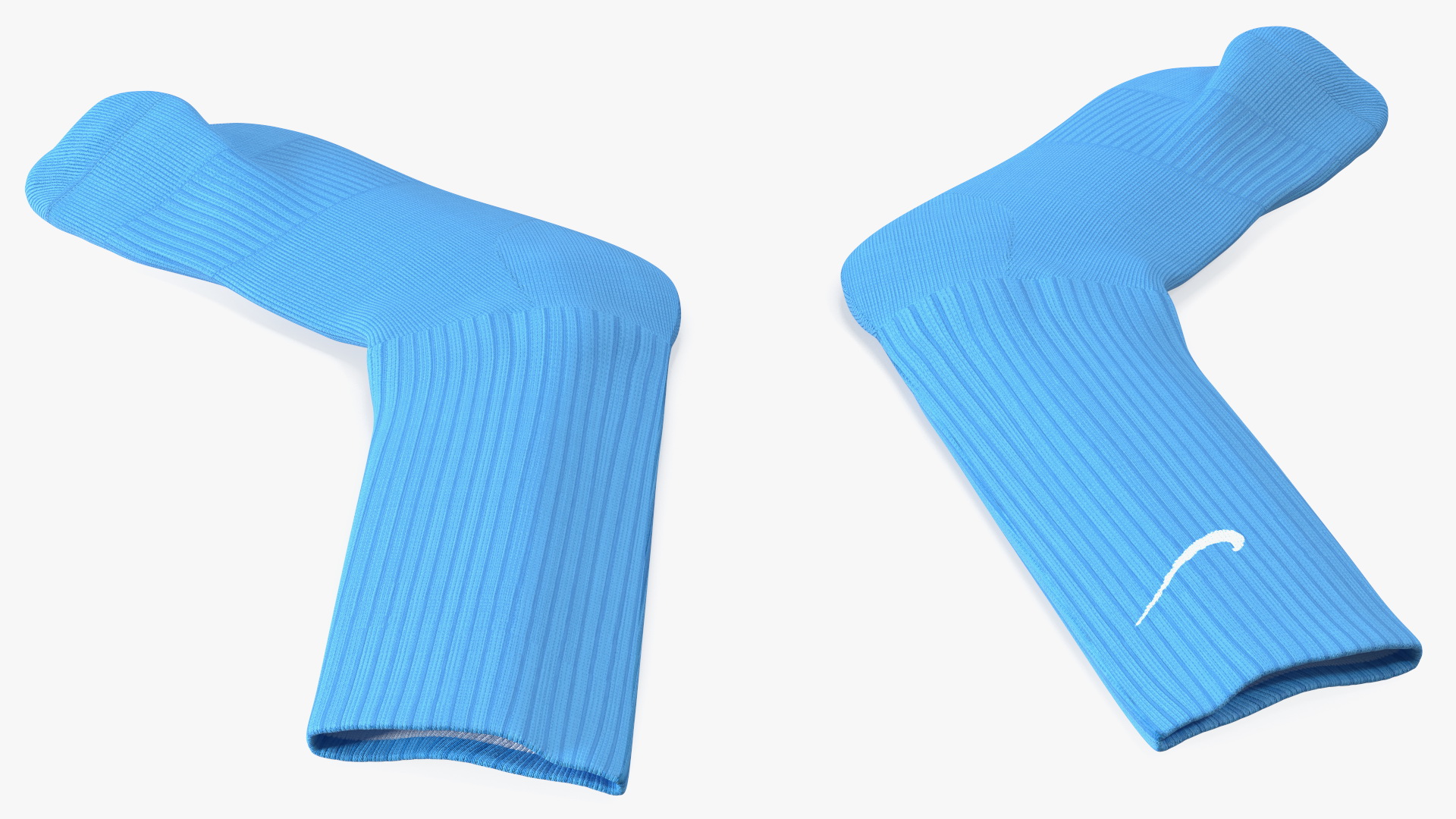 3D model Long Socks Nike Blue Idle