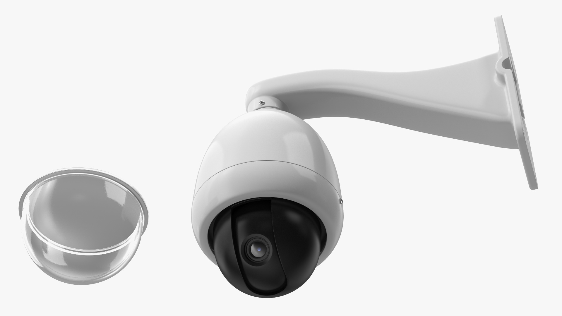 3D Wall Mounted Security Surveillance Camera