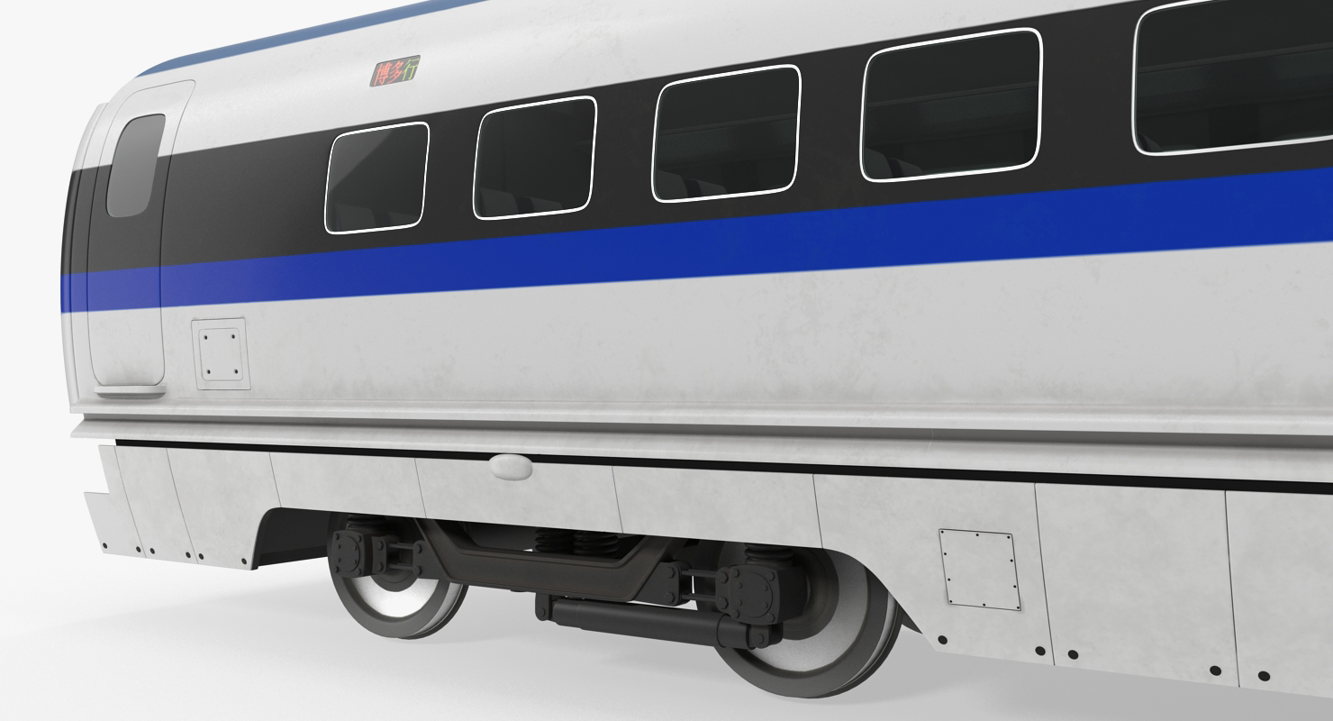 3D model Shinkansen 500 Locomotive