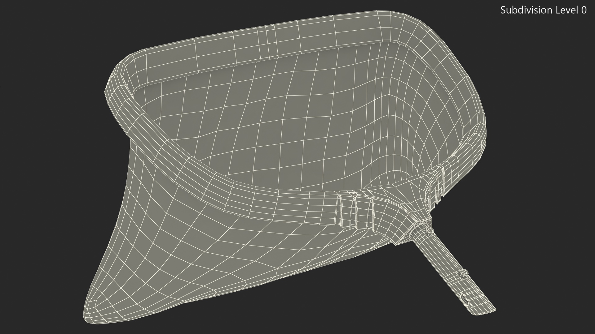 3D Deep Water Leaf Skimmer model