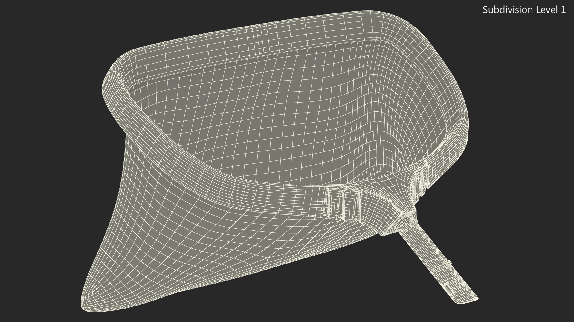 3D Deep Water Leaf Skimmer model