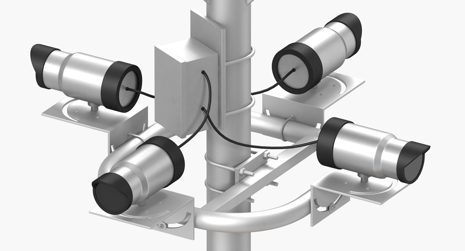 3D model Weather Station